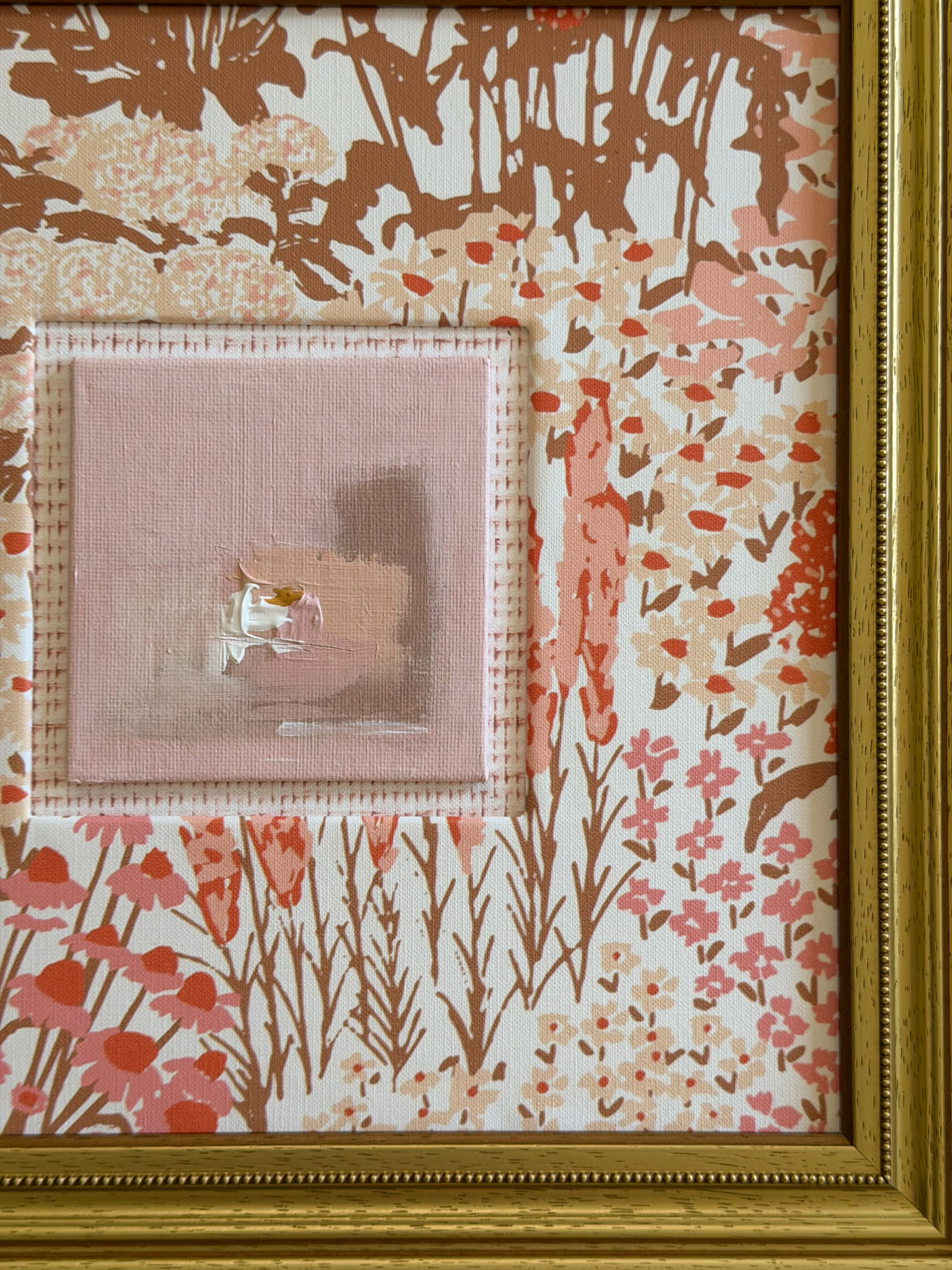 “A Rosy Afternoon” - 13” x 13”