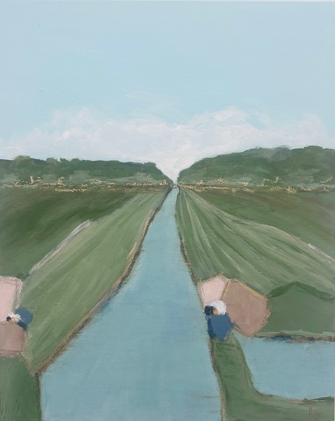 “Resting Shore” - 16” x 20”