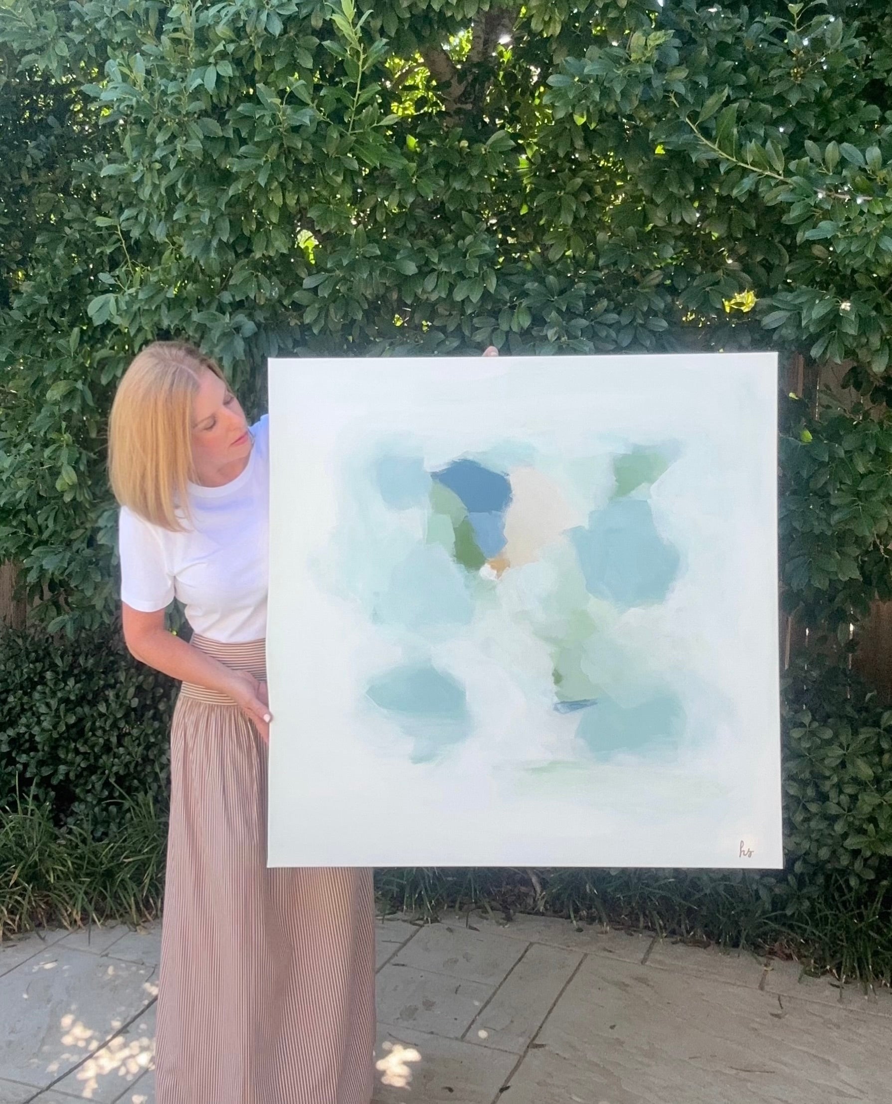 “Breathe Easy” - 36” x 36”