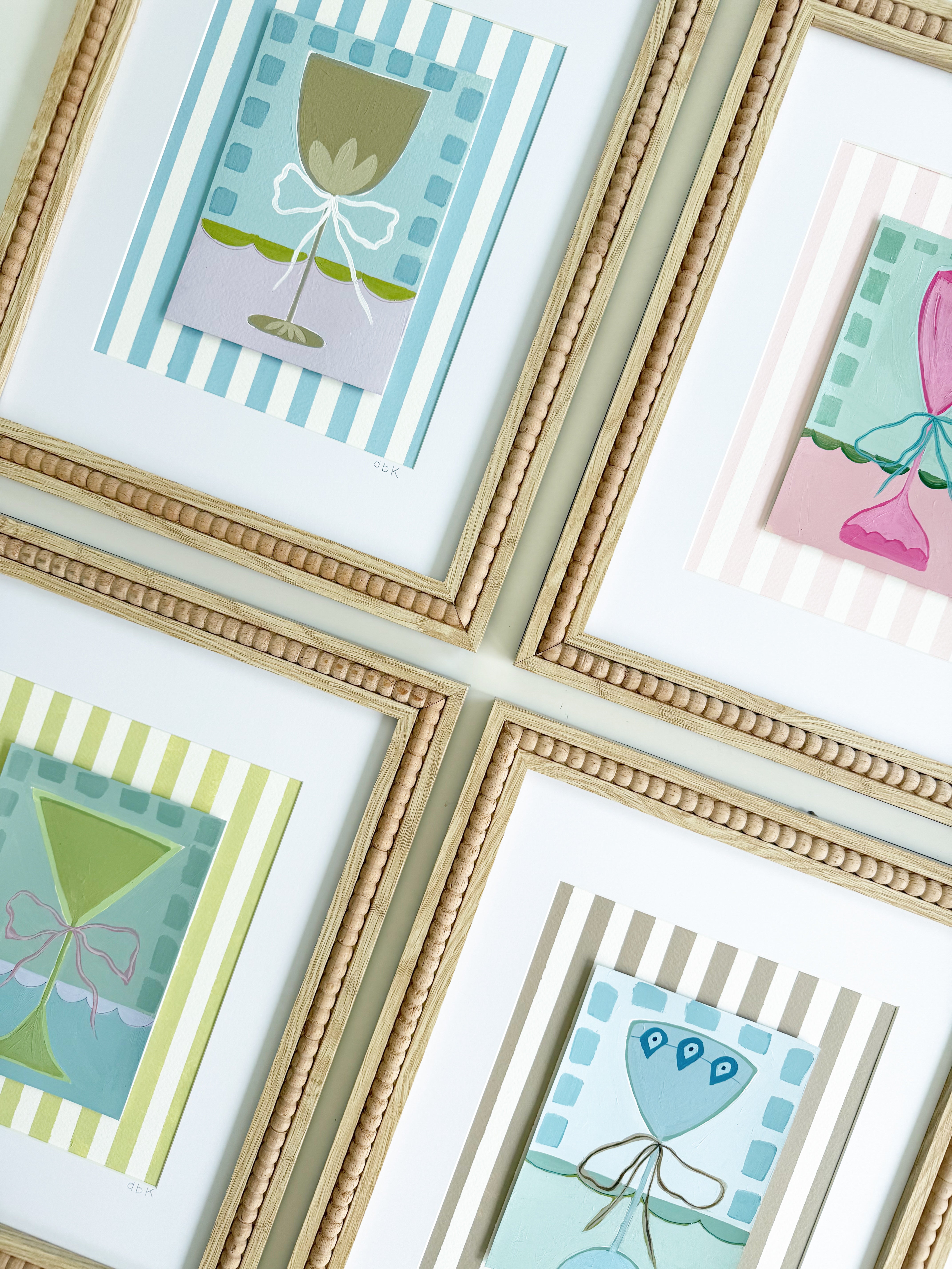 ”Mint Martini” - 13" x 16"