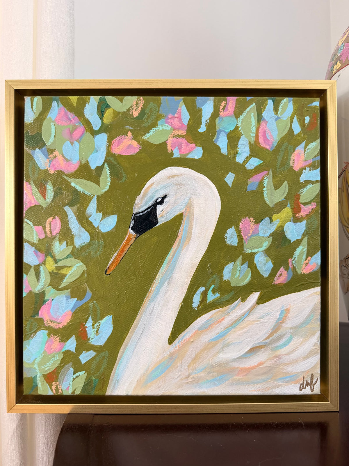 “The Garden Guest” - 13.5” x 13.5”