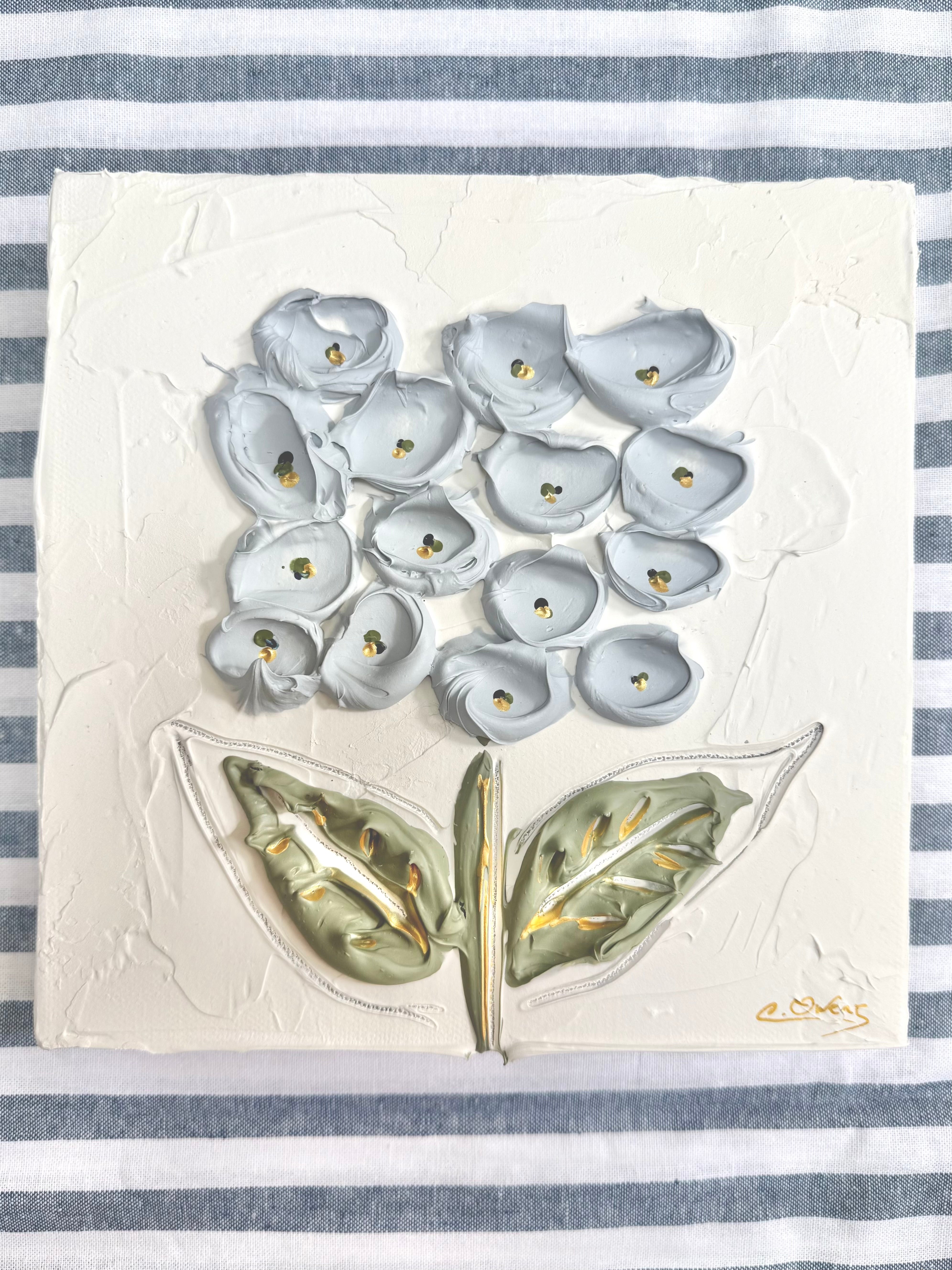 “Hydrangea Bloom II” - 8” x 8”