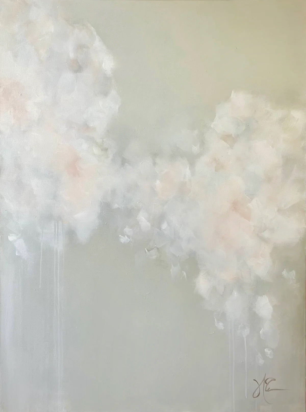 “Ethereal Blooms” - 36” x 48”