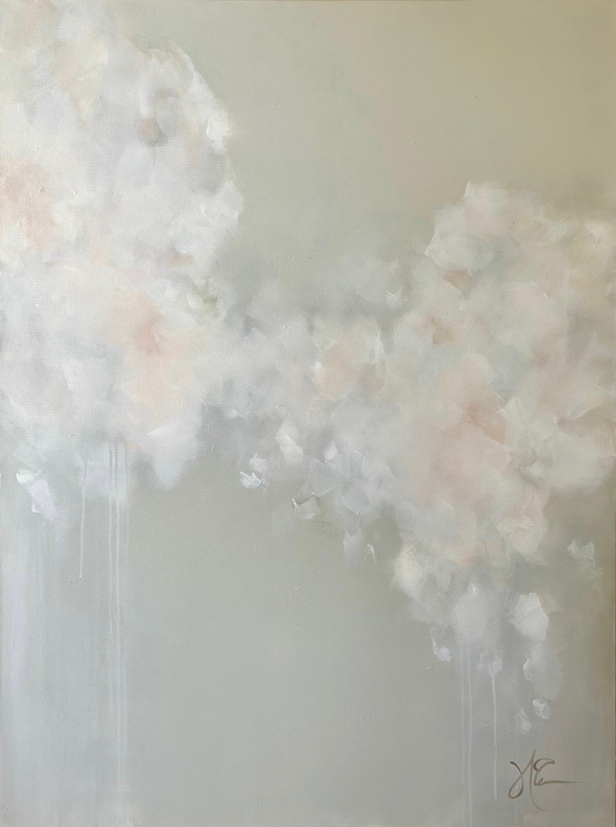 “Ethereal Blooms” - 36” x 48”