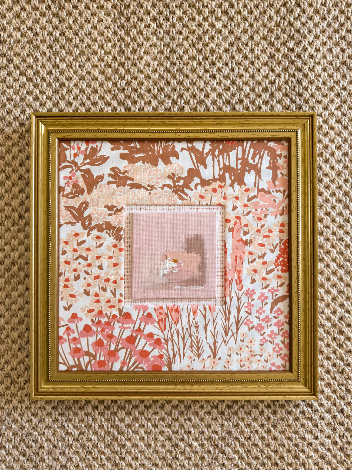 “A Rosy Afternoon” - 13” x 13”