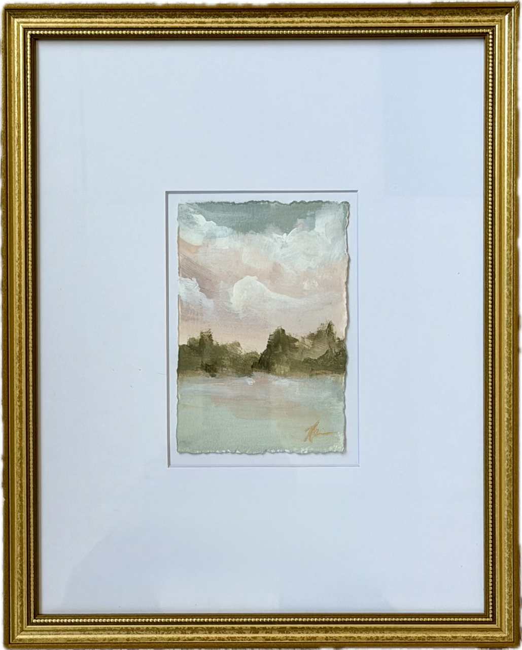 “Pink Clouds I” - 11x14”