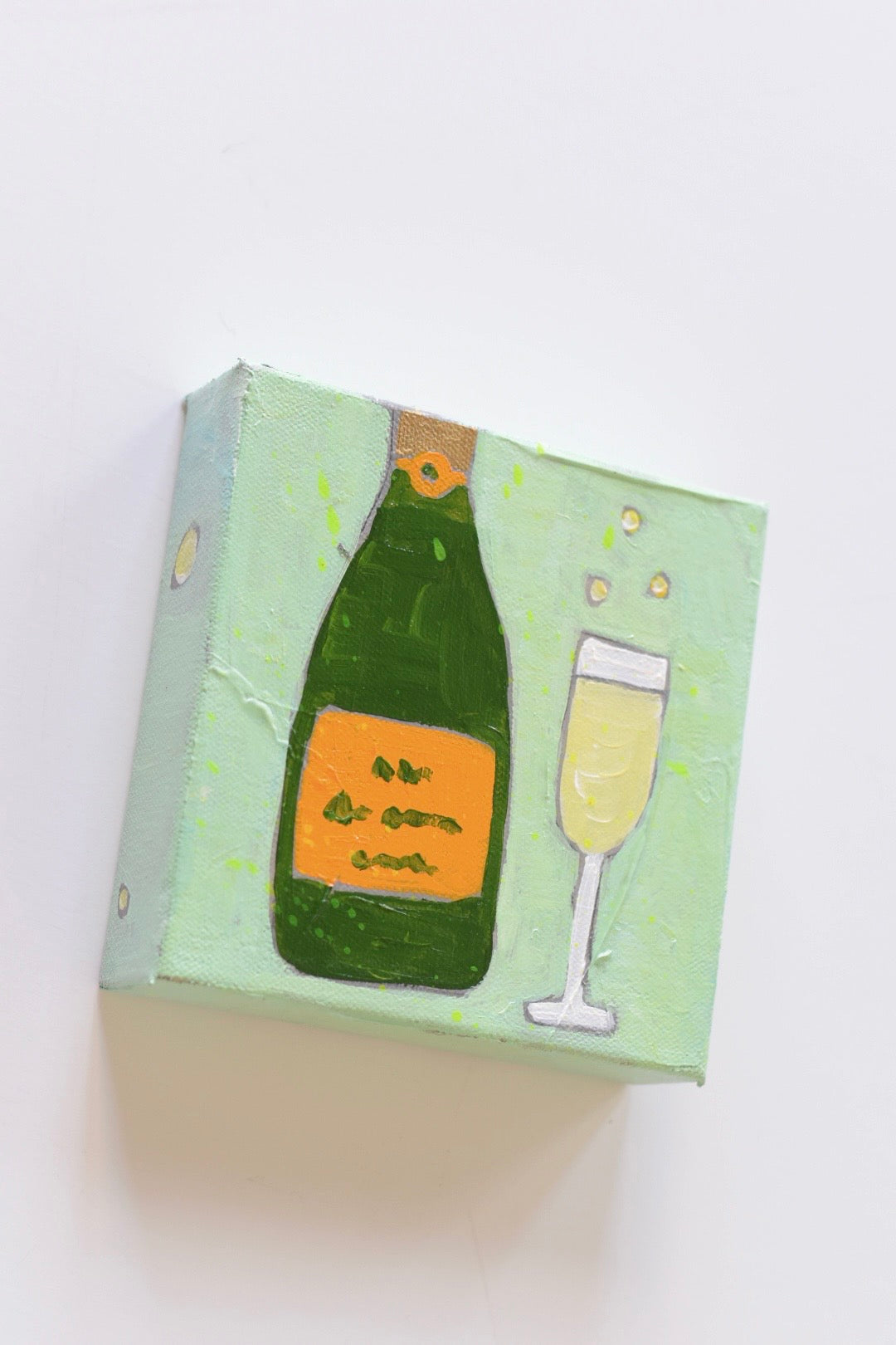 ”Cheery Cheers” - 6” x 6”