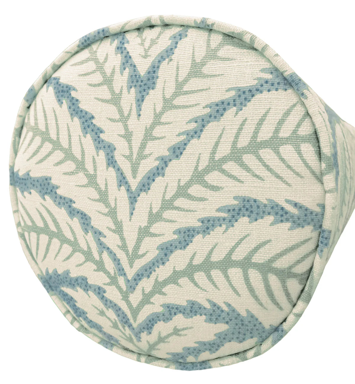 Talavera Linen Aqua Bolster - Brunschwig & Fils