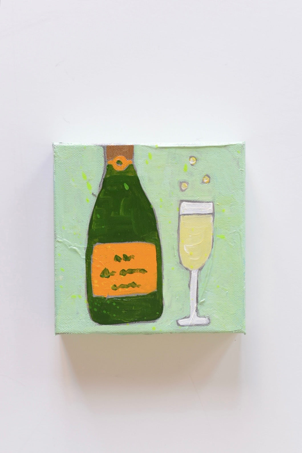 ”Cheery Cheers” - 6” x 6”