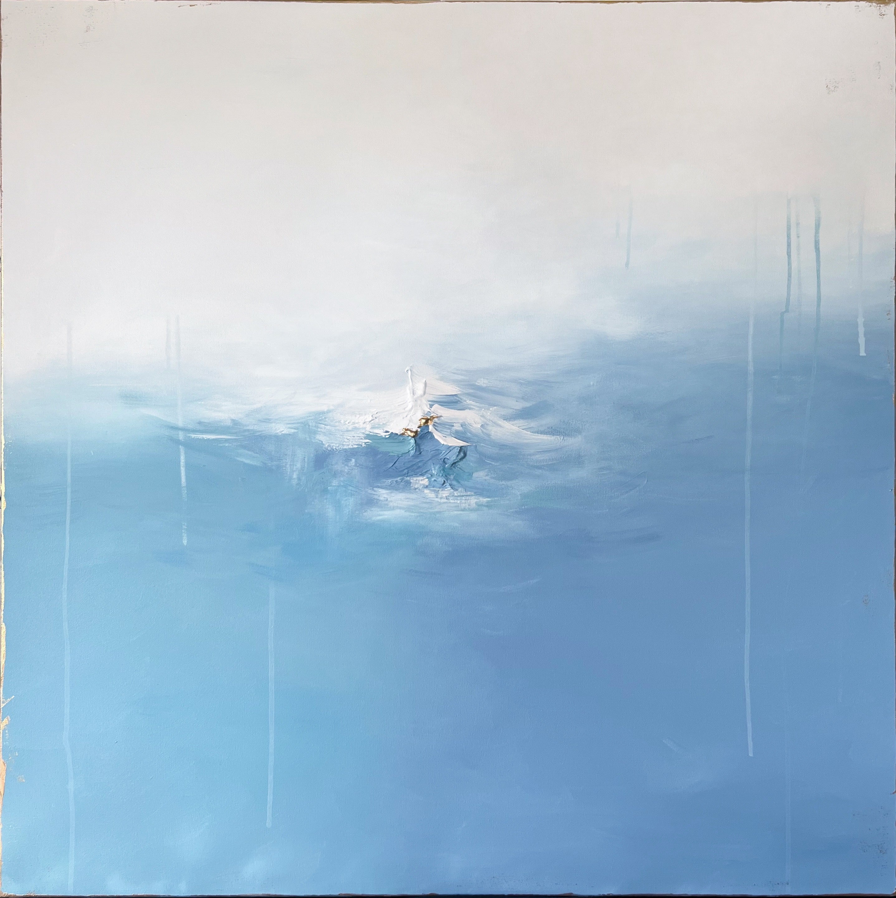 “Morning Along the Shore” - 36” x 36”