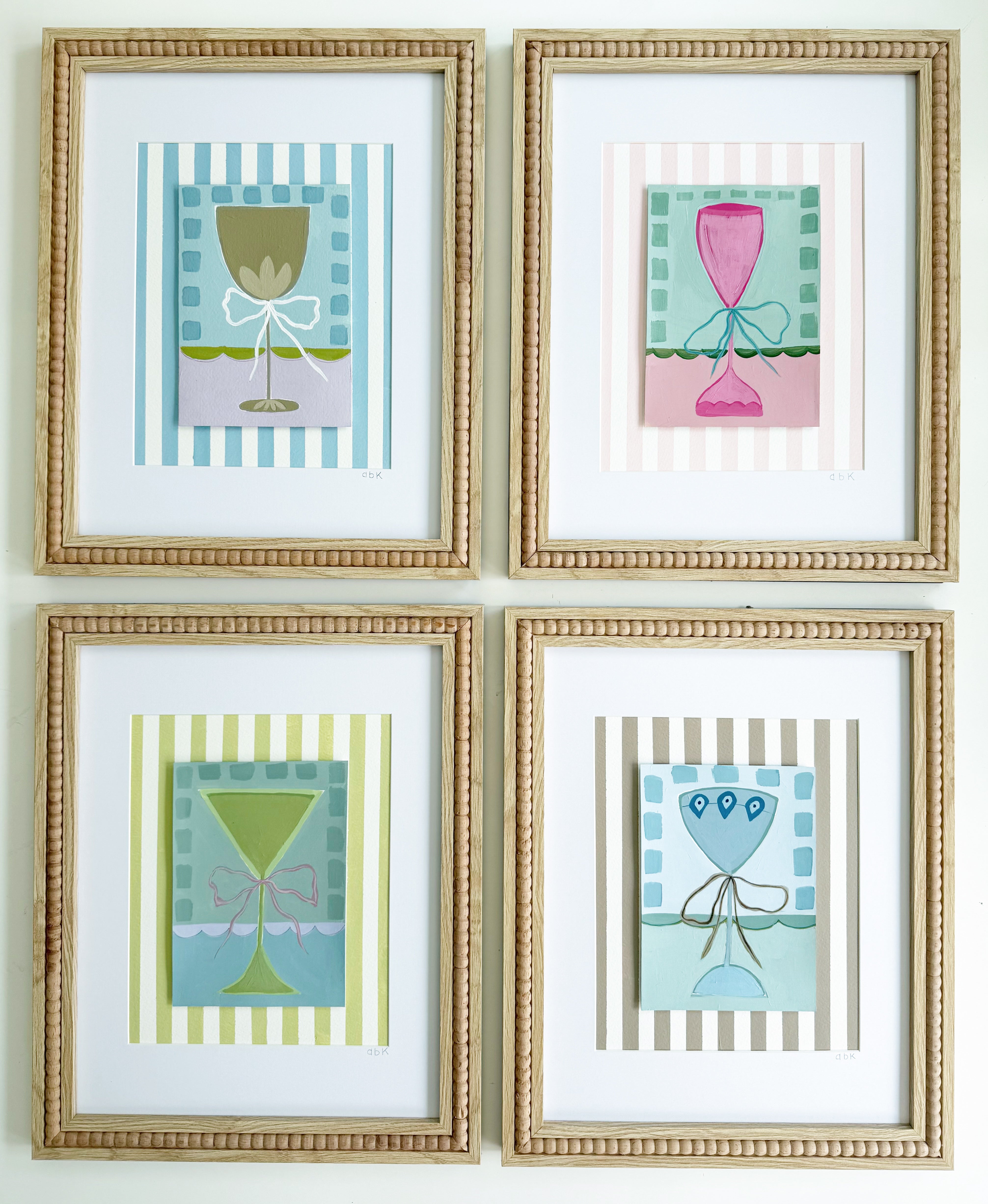 ”Mint Martini” - 13" x 16"