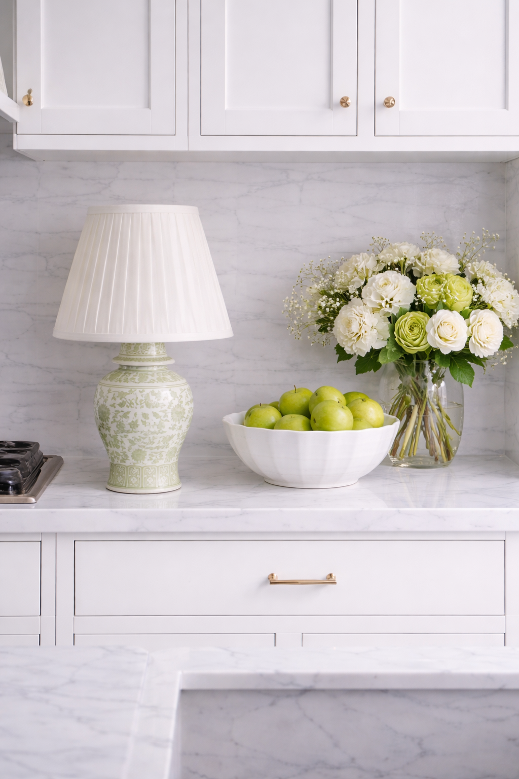 Green Porcelain Rechargeable Lamp