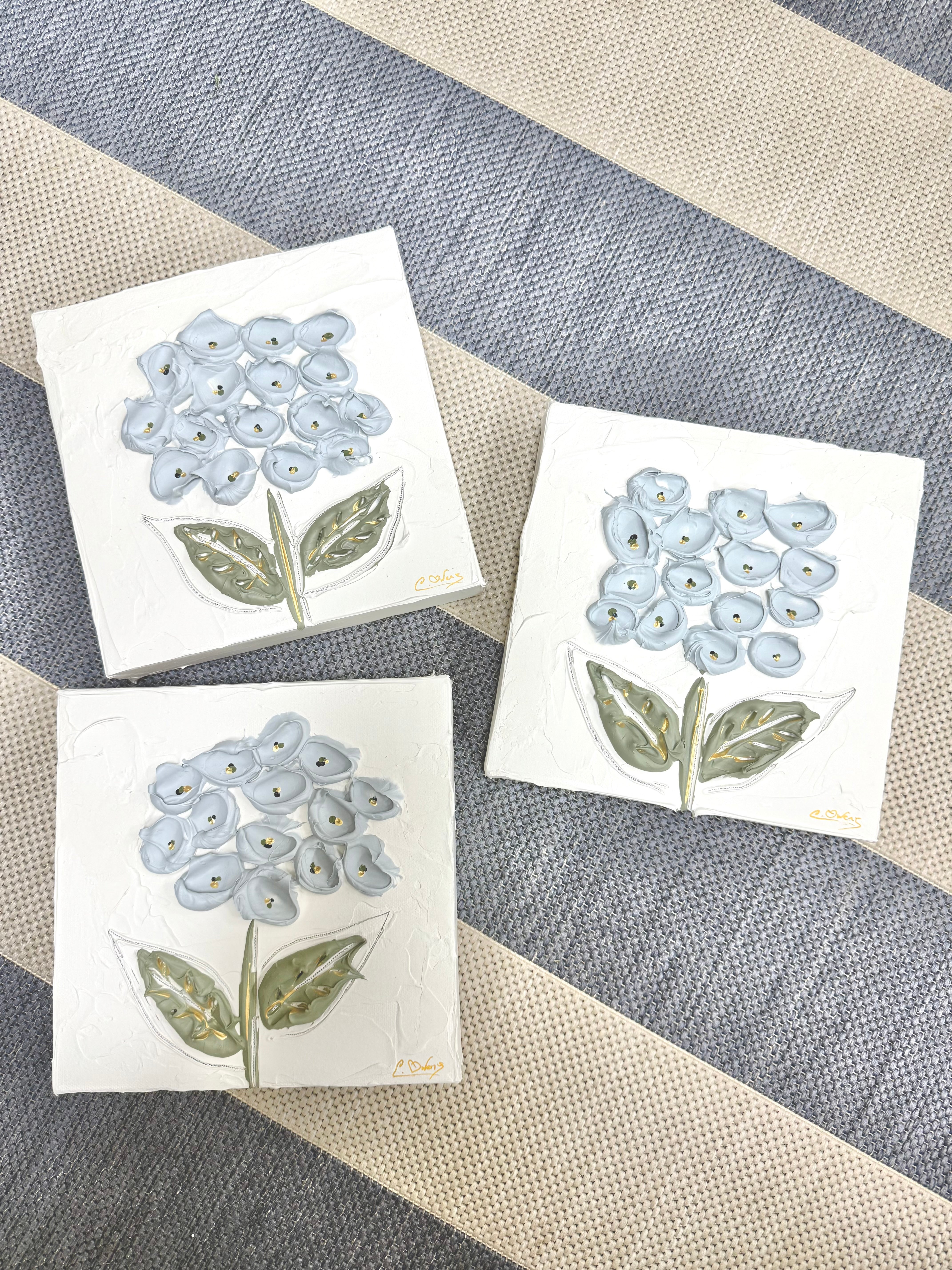 “Hydrangea Bloom III” - 8” x 8”