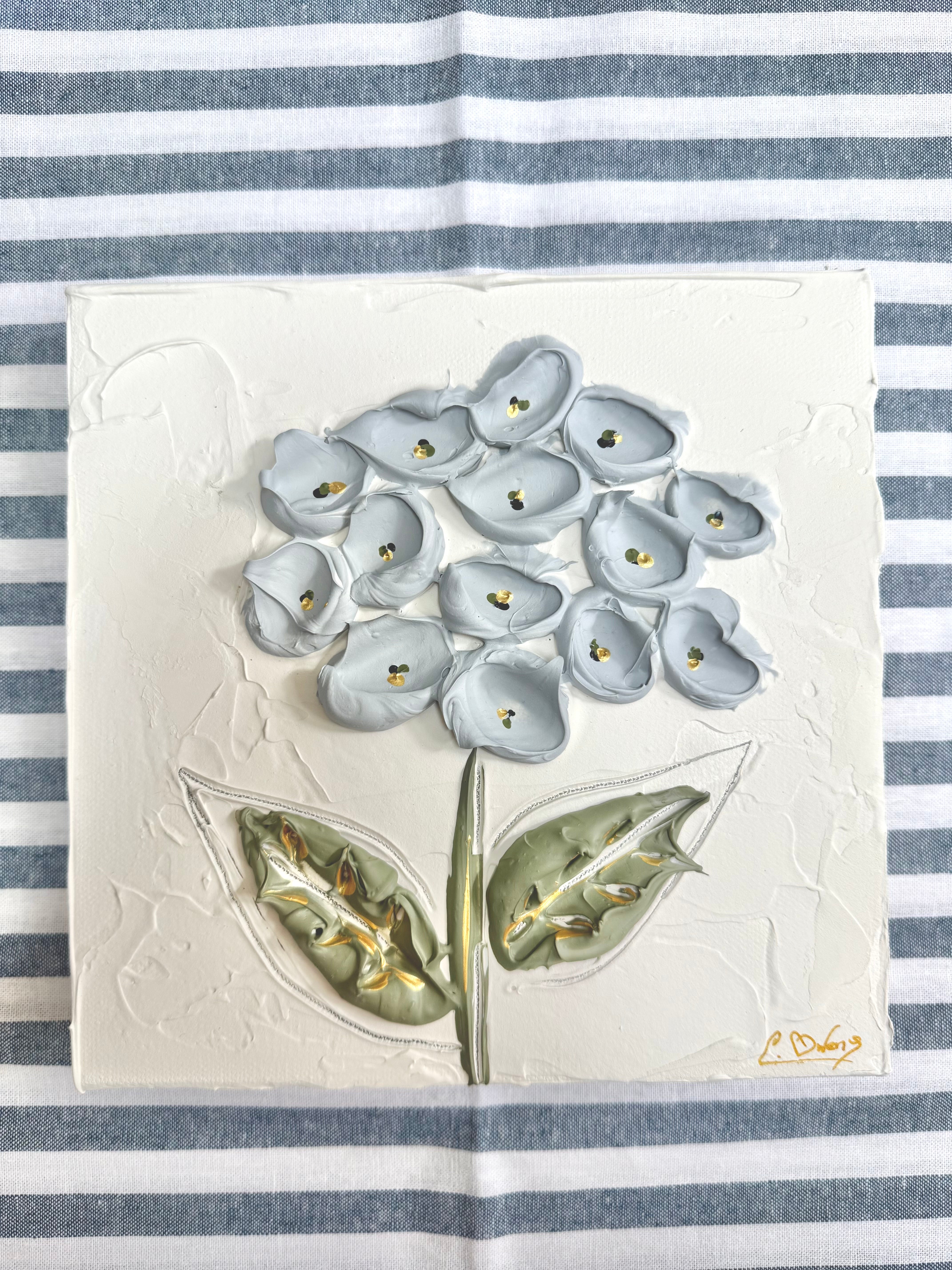 “Hydrangea Bloom III” - 8” x 8”