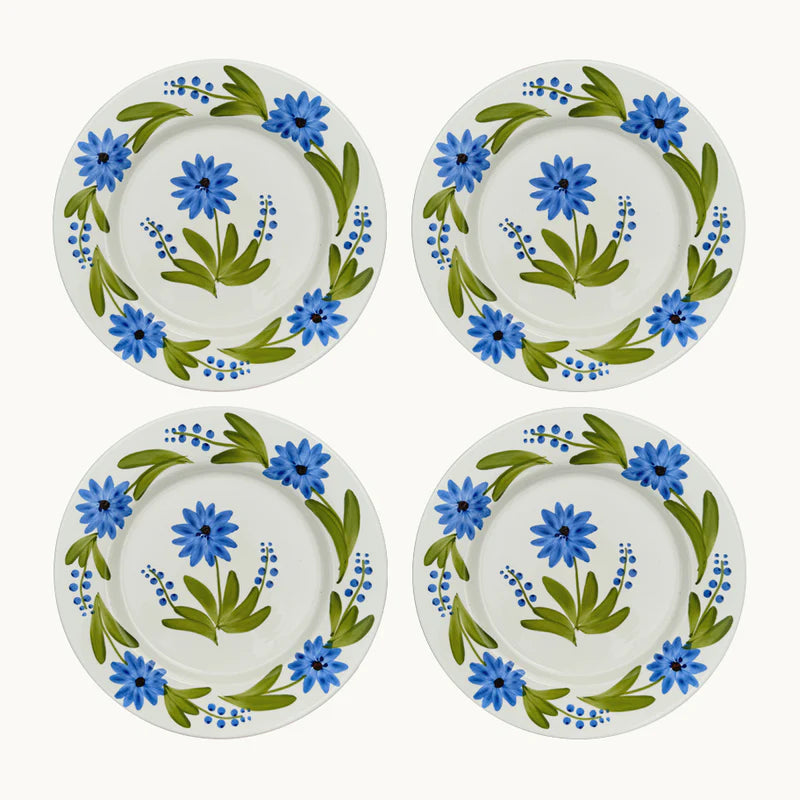 Olivia Hand-Painted Dinner Plate (Set of 4)