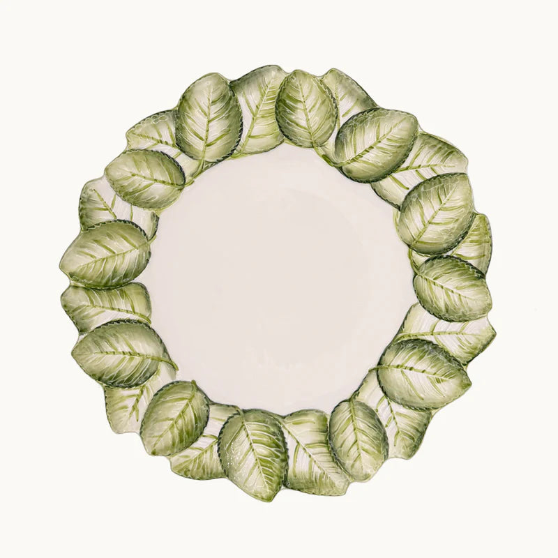 Green Leaves Dinner Plate (Set of 4)