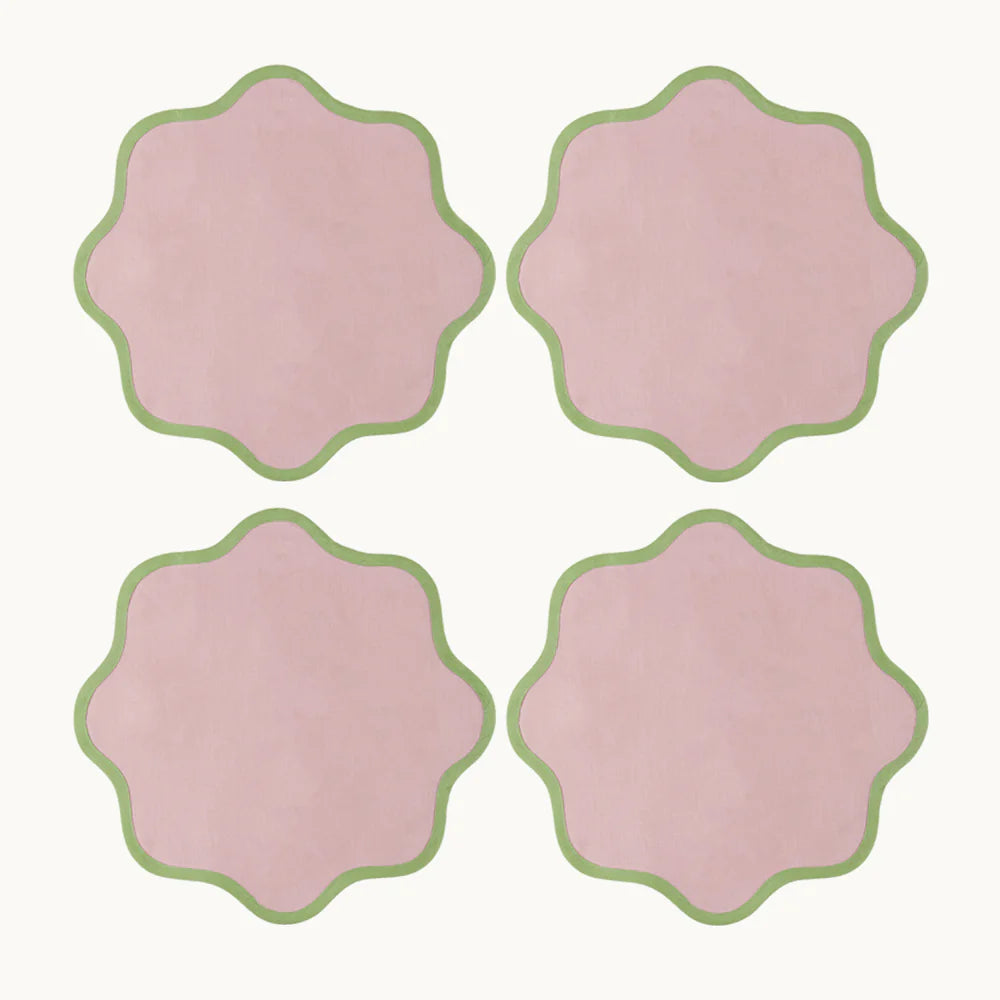 Pink Daisy Linen Placemat (Set of 4)