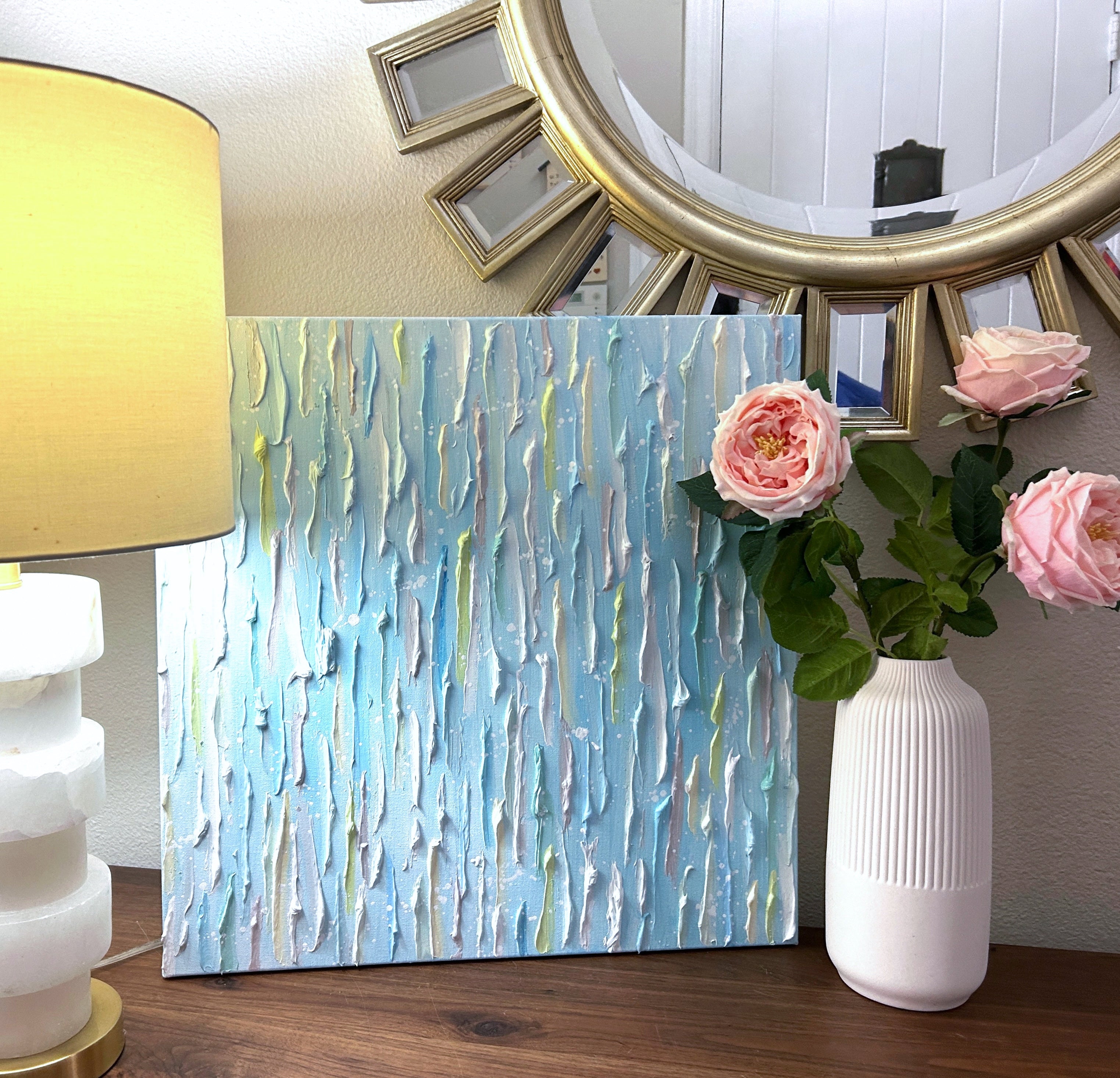 “Effervescent Spritz” - 20” x 20”