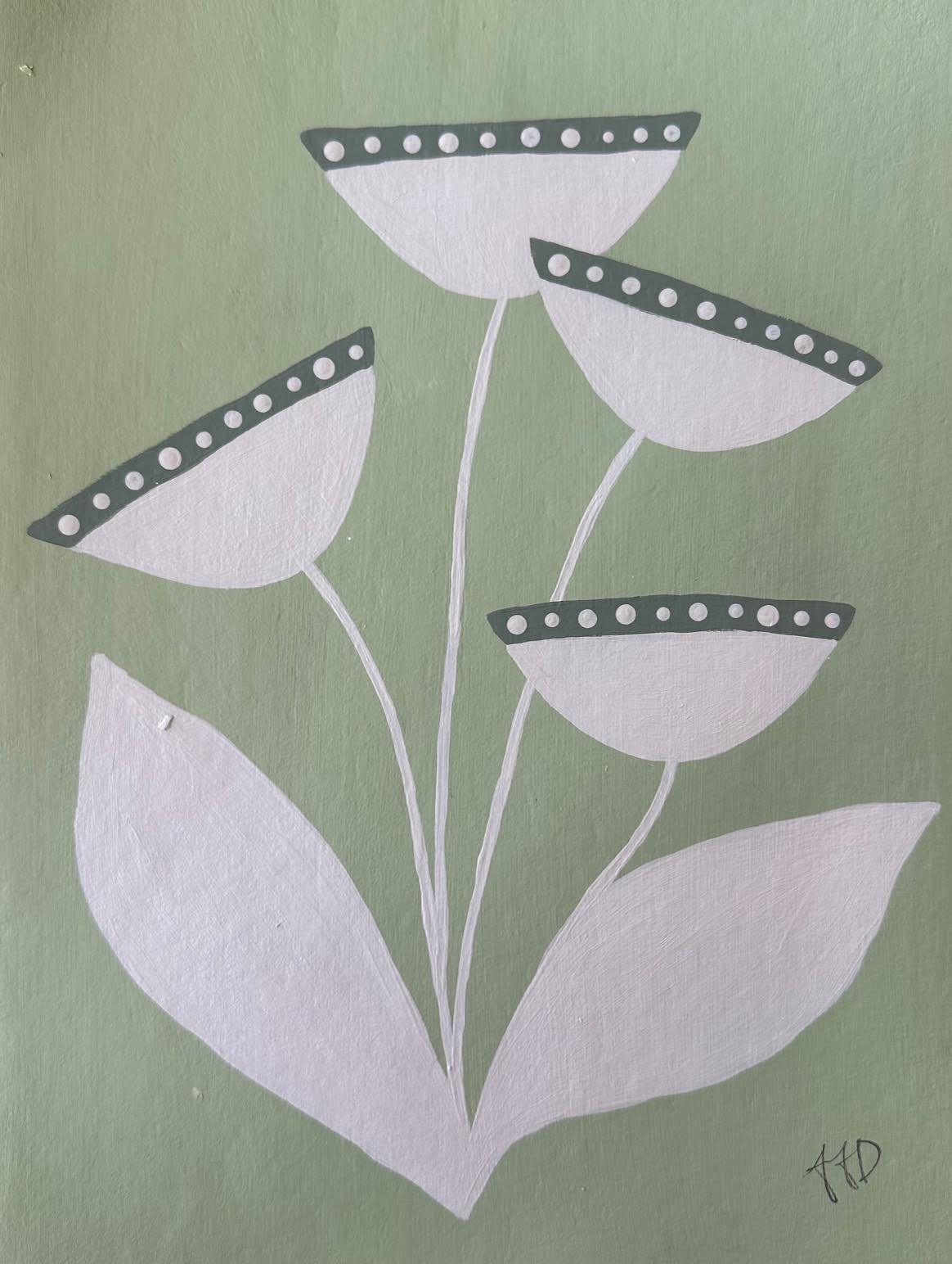 Dotty Botanicals - Fern (Set of 2) - 9” x 12”