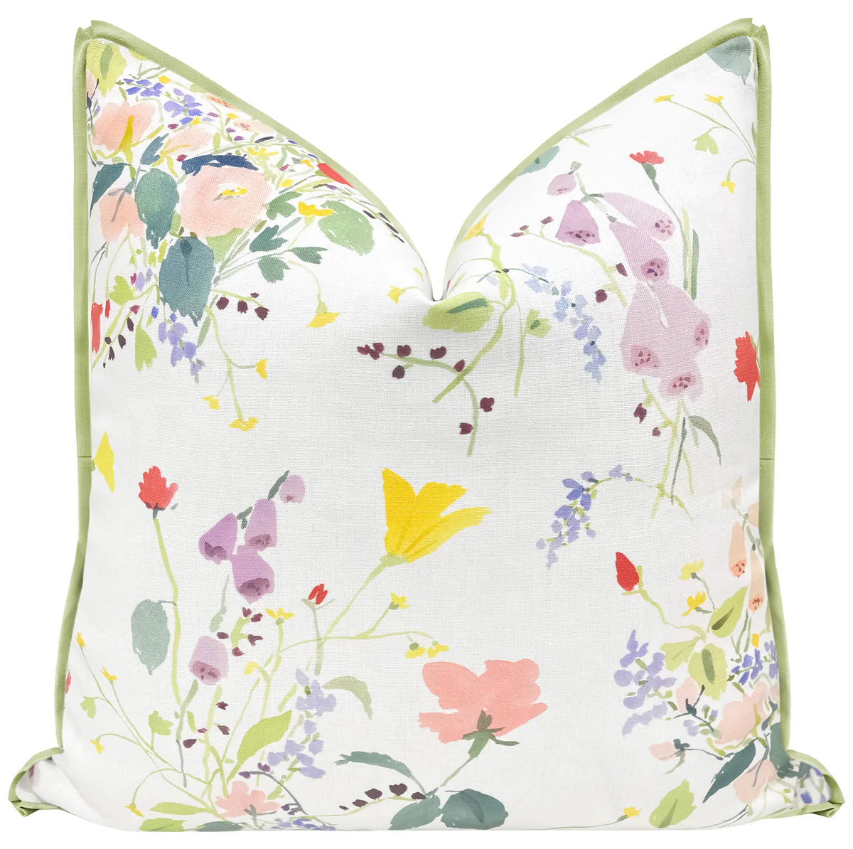 “Flora” Pillow by artist Caitlin McGauley