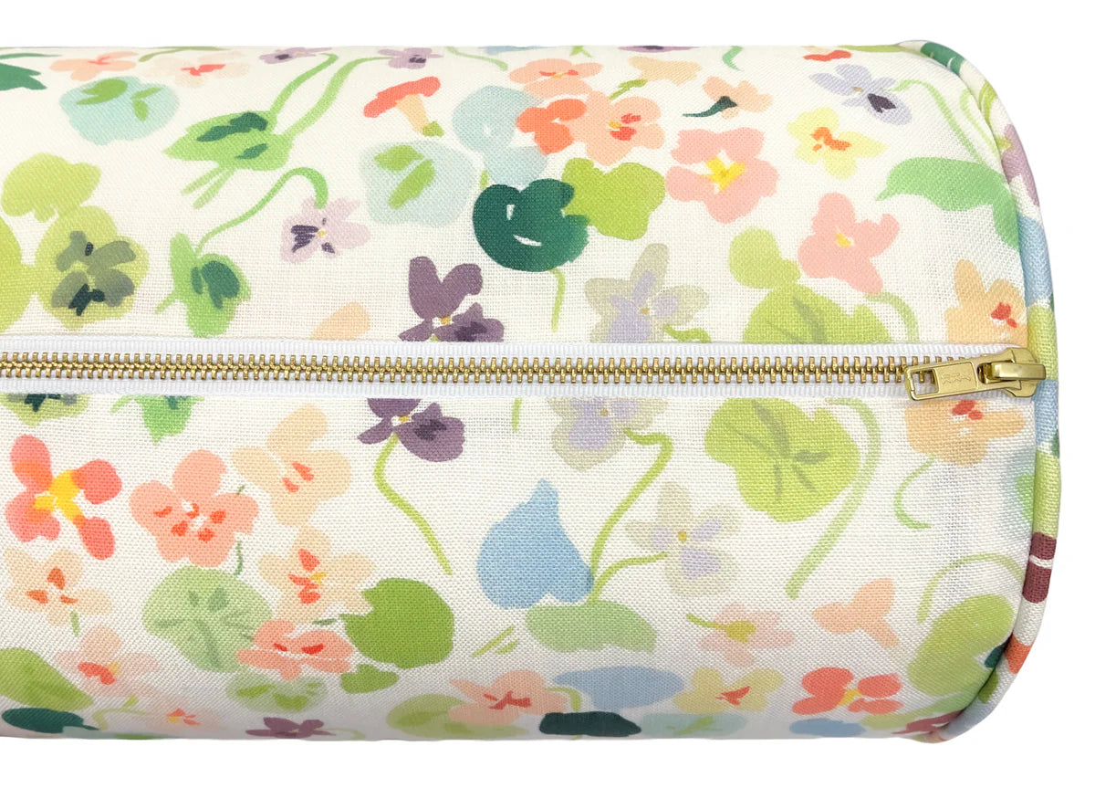 “Petal” Bolster by artist Caitlin McGauley