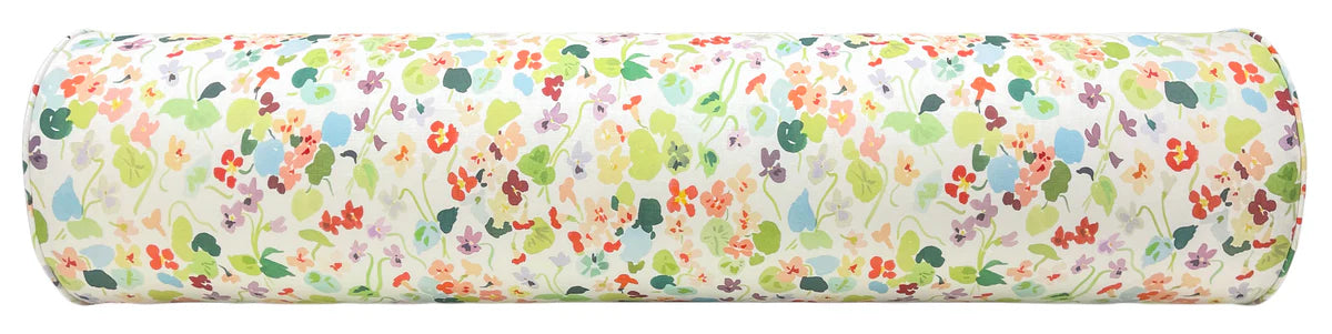 “Petal” Bolster by artist Caitlin McGauley