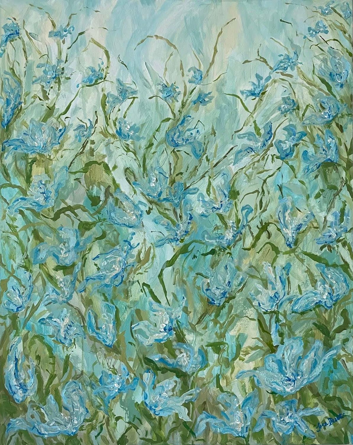 “Beneath the Bluegrass Sky” - 30” x 24”