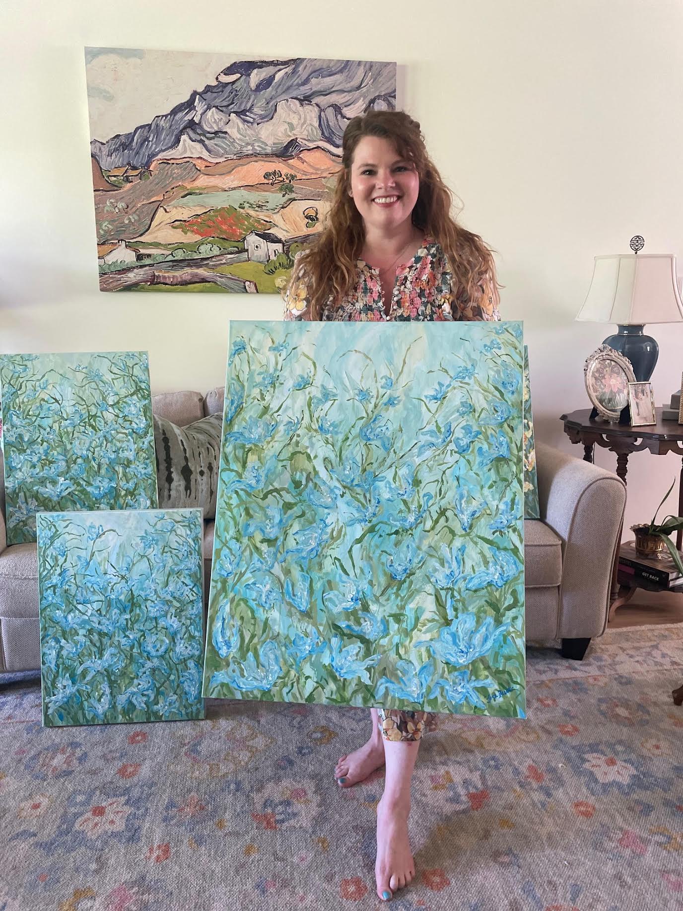 “Beneath the Bluegrass Sky” - 30” x 24”