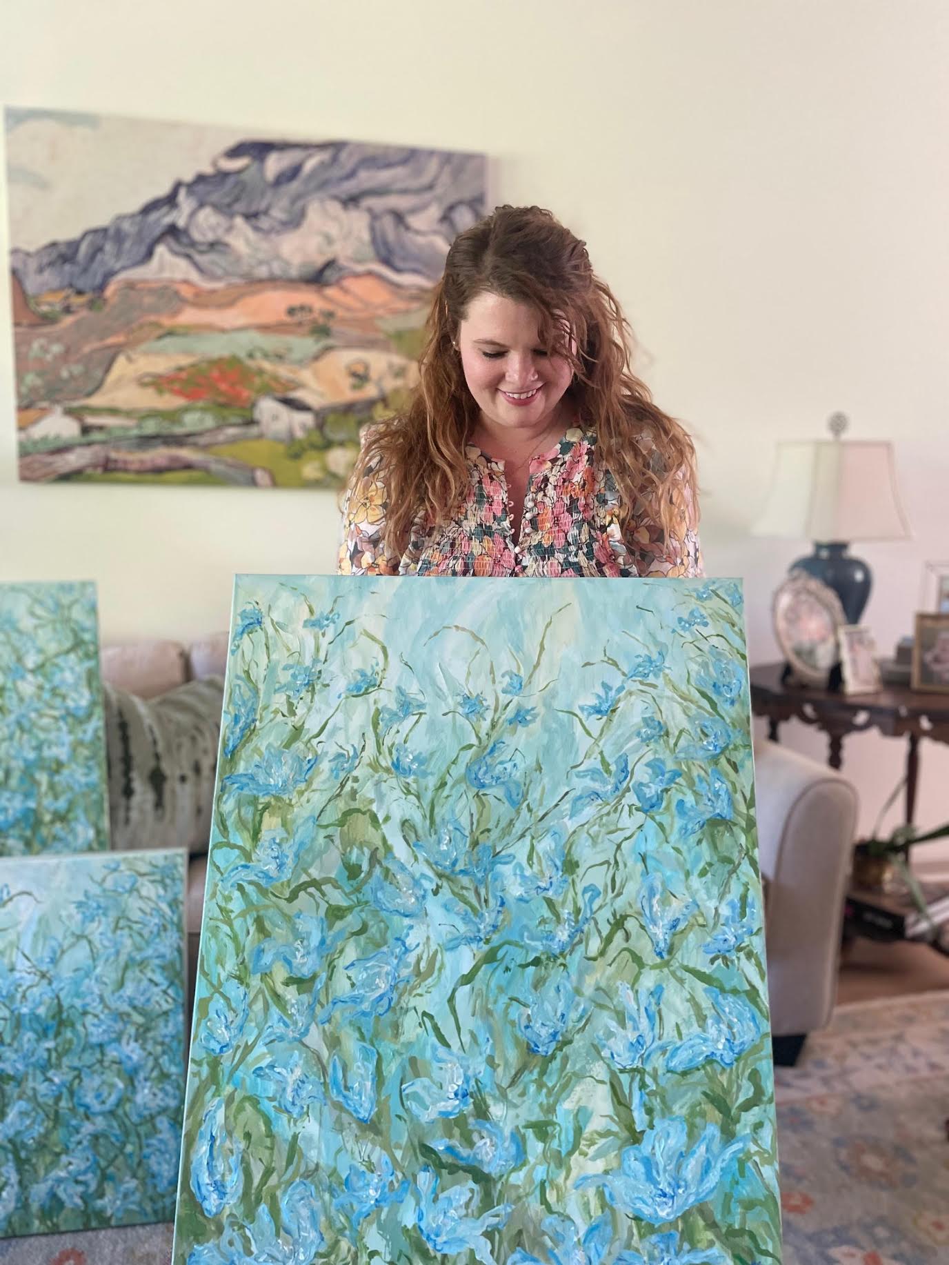 “Beneath the Bluegrass Sky” - 30” x 24”