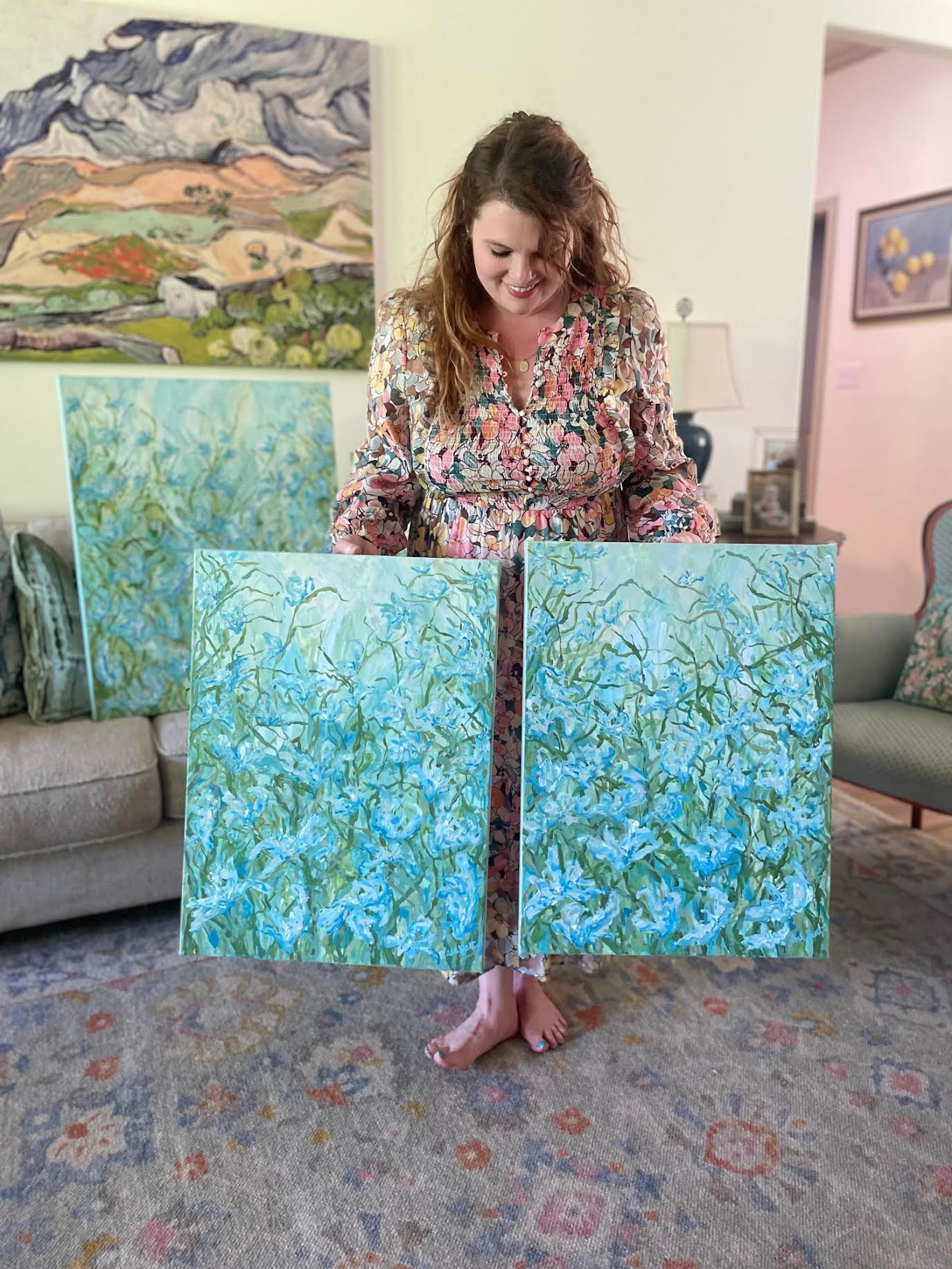 “Bluegrass Waltz no. 1” - 24” x 18”