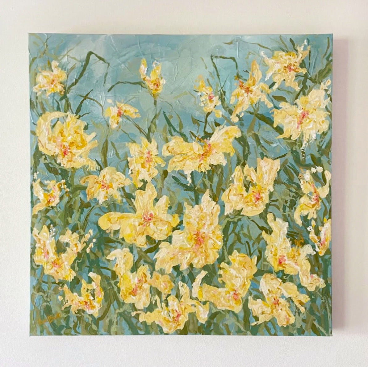 “Yellow Roses of Texas“ - 24” x 24”