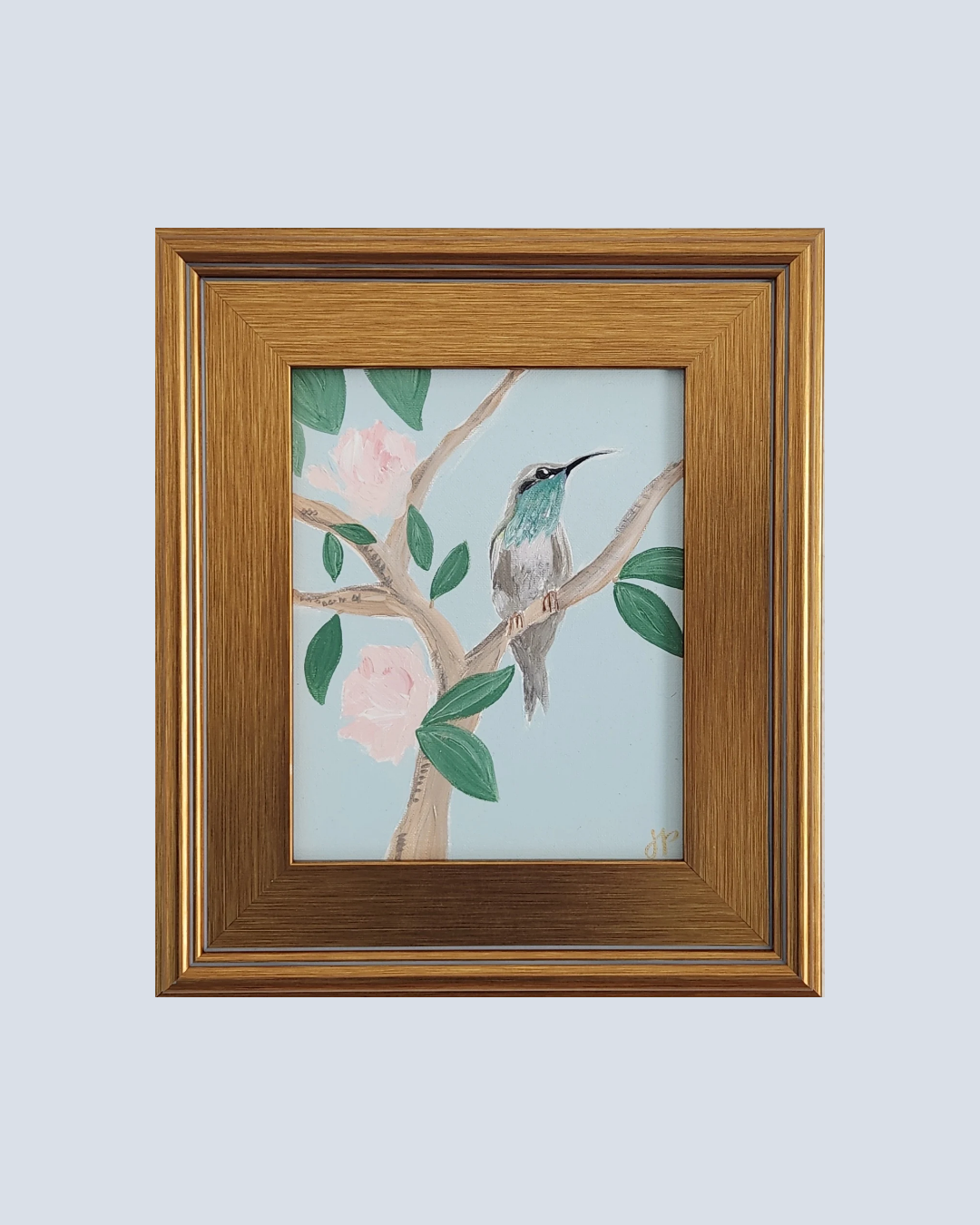 "The Hummingbird" - 13” x 15”