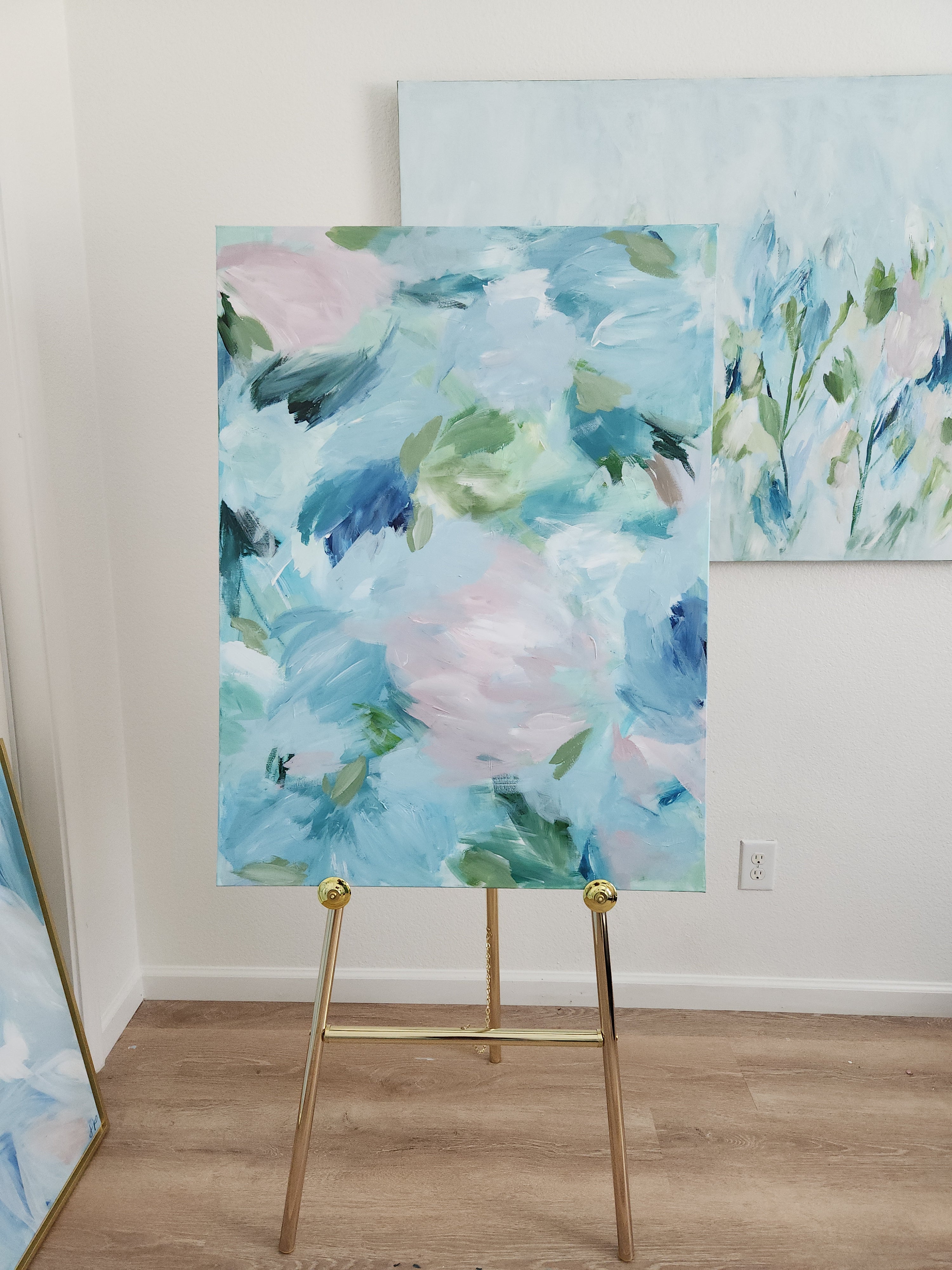 "Moonlit Garden" - 30” x 40”