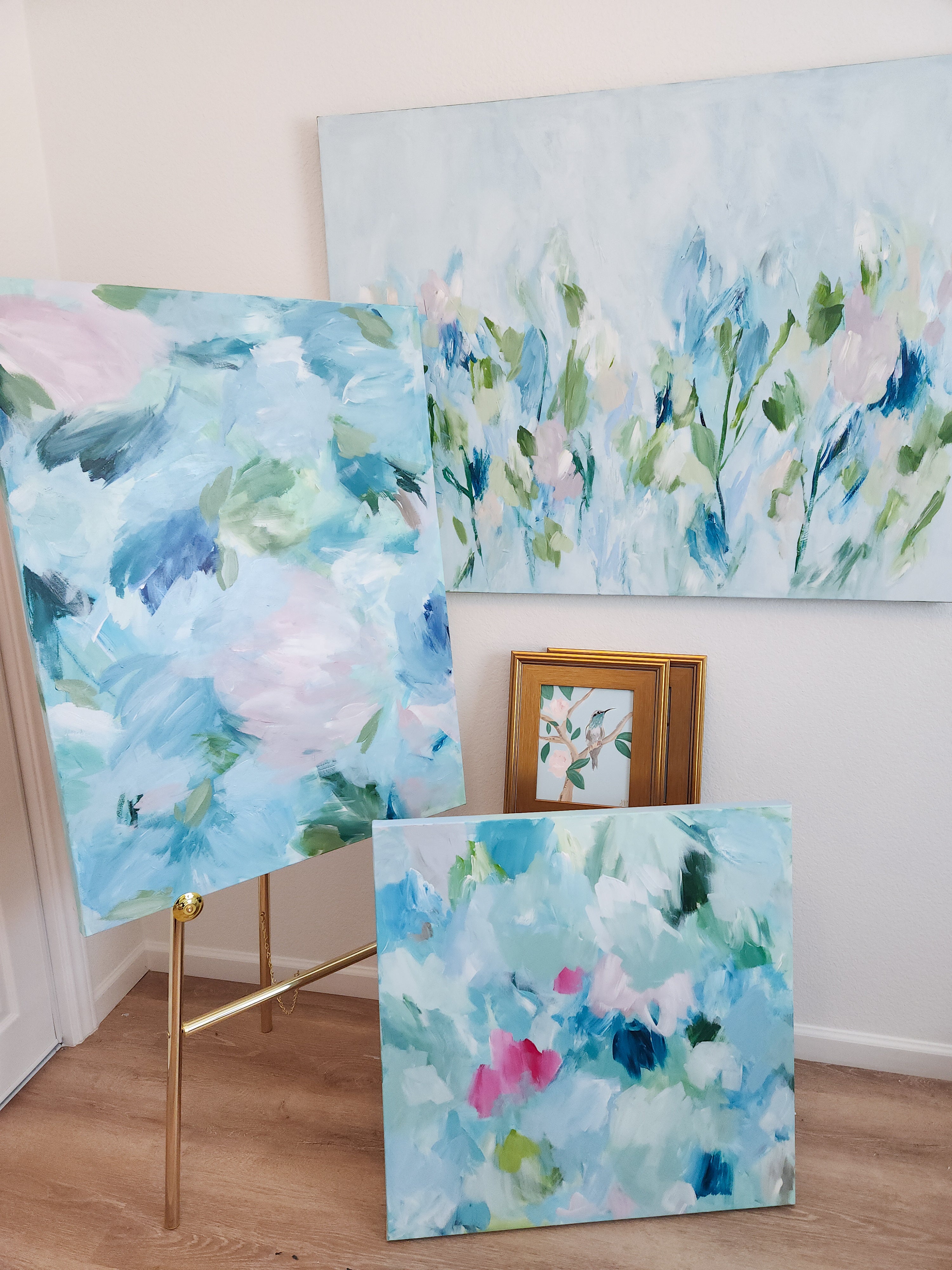 "Moonlit Garden" - 30” x 40”