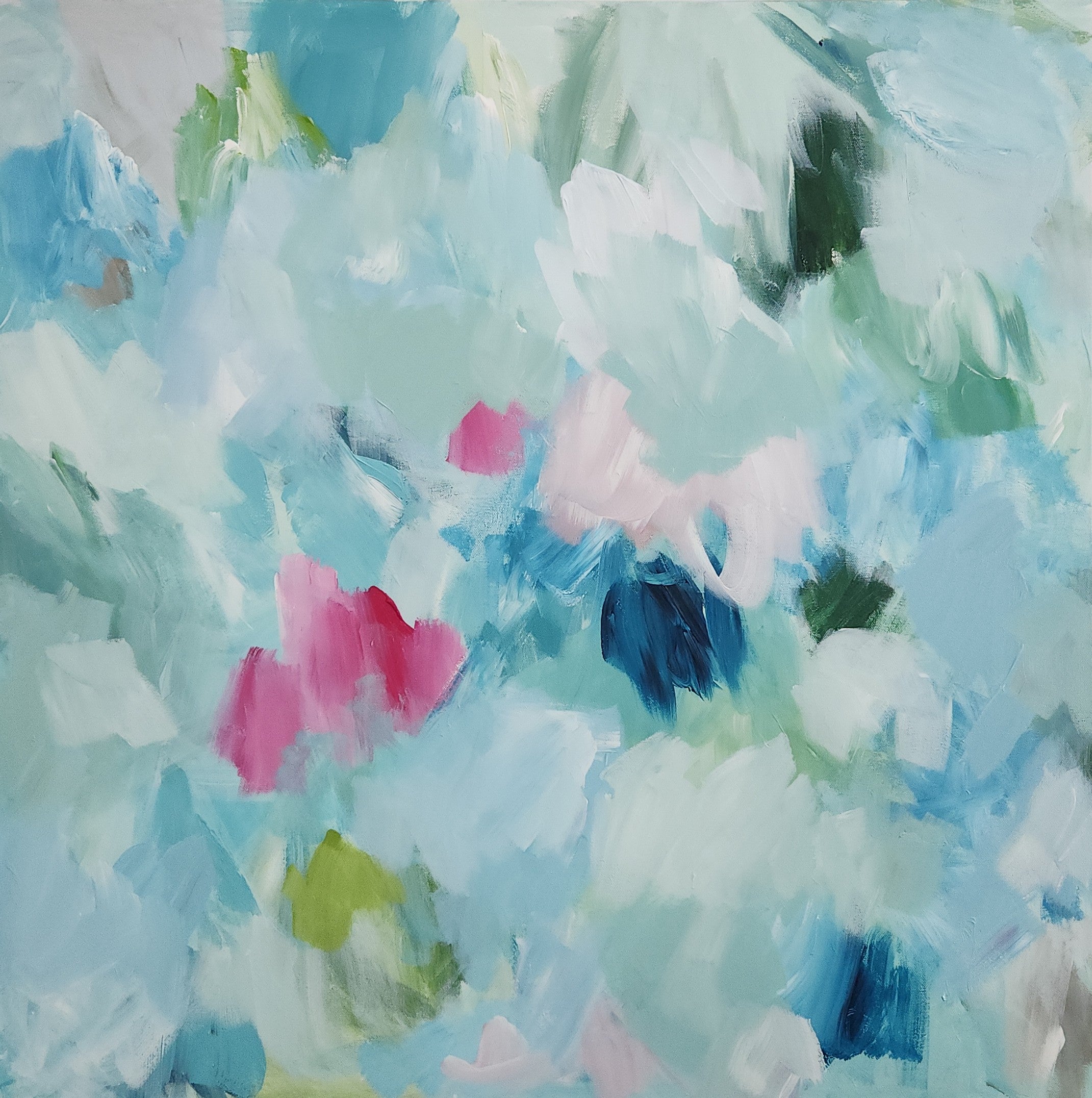 "Lead Me to the Garden" - 30” x 30”