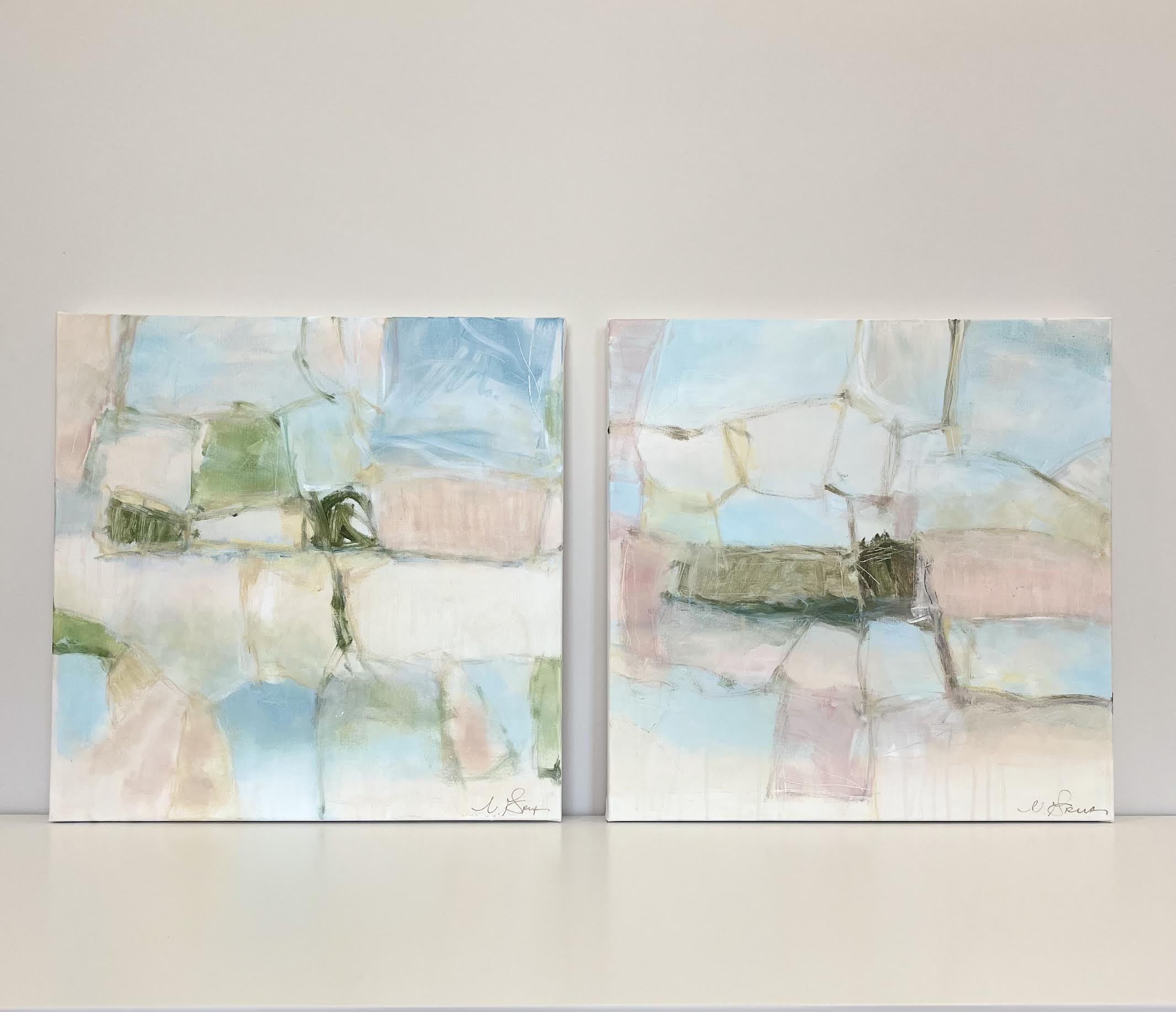 “Faded Daydream II” - 20” x 20”