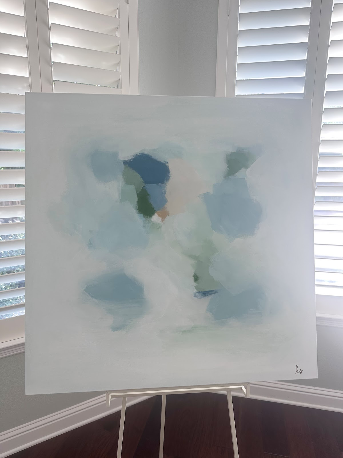 “Breathe Easy” - 36” x 36”