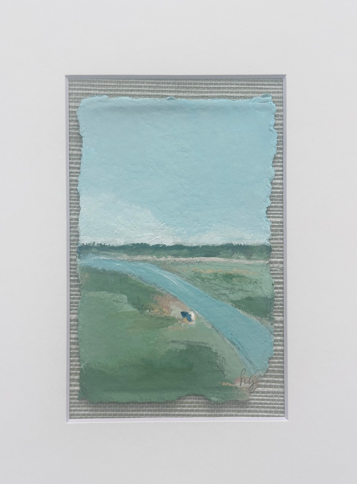 “Shoreline II” - 12” x 15”