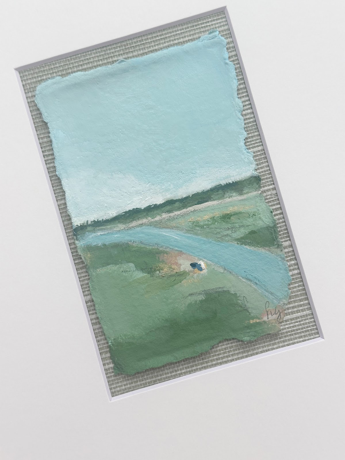 “Shoreline II” - 12” x 15”