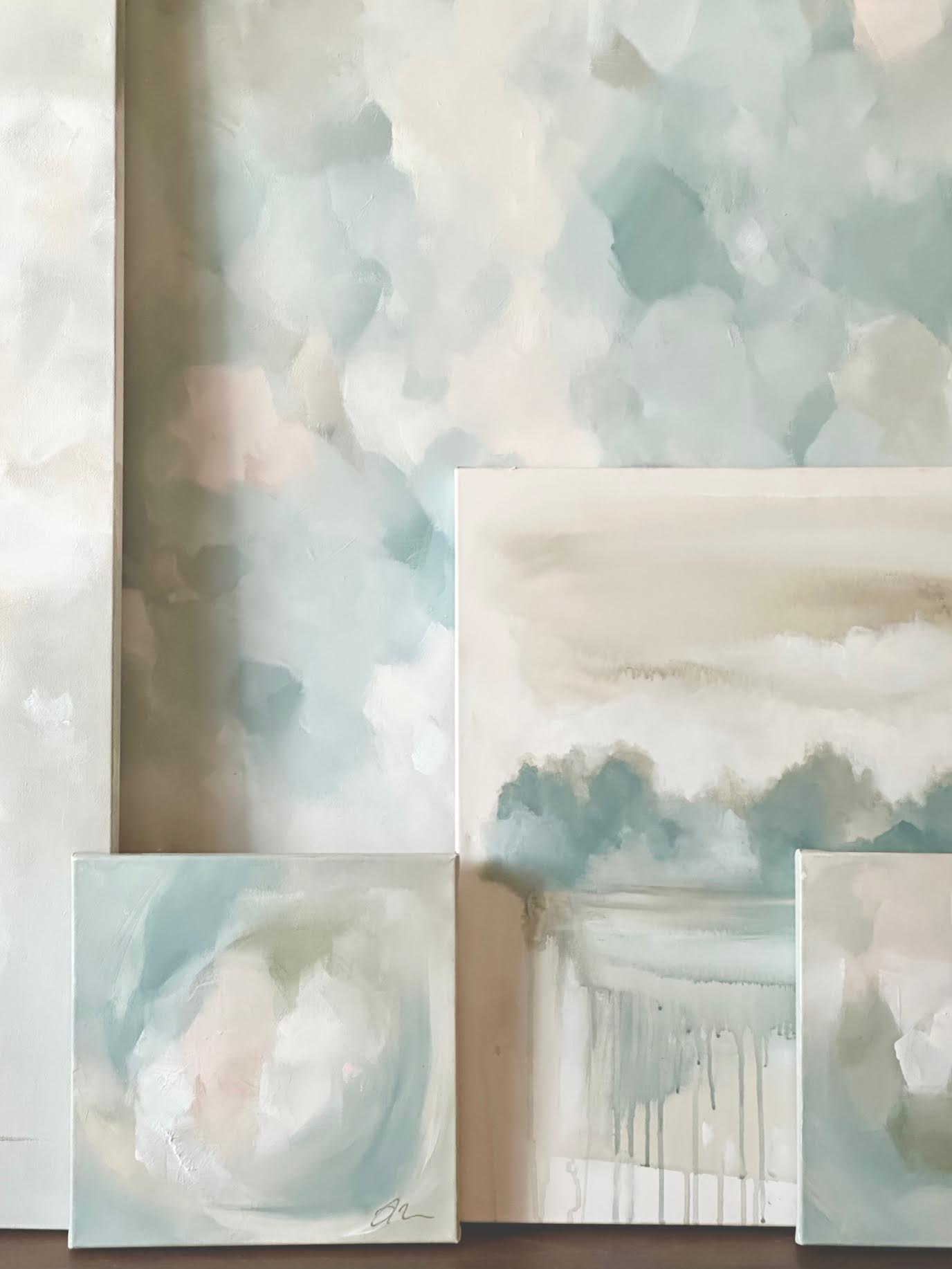 “Ethereal Blooms” - 36” x 48”