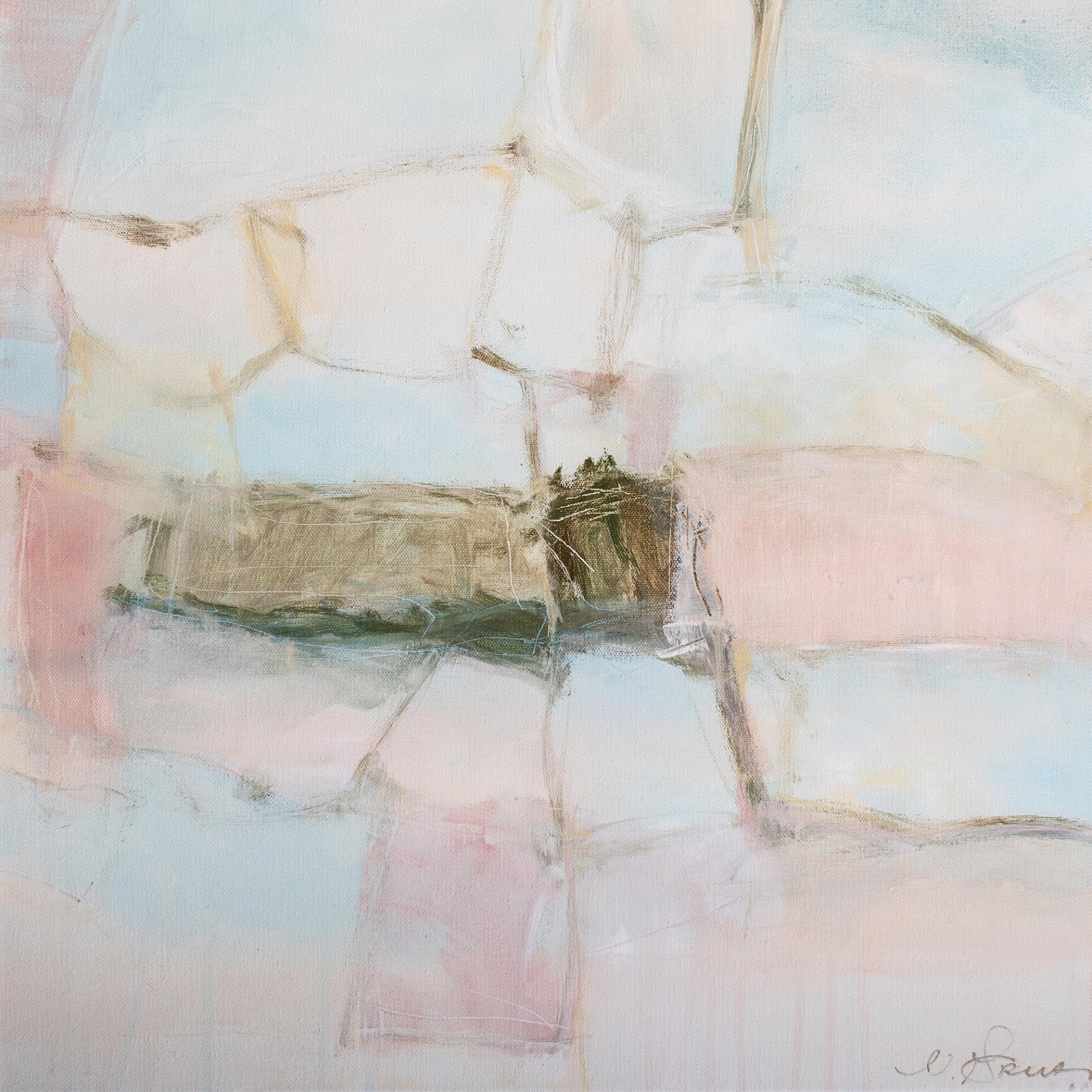 “Faded Daydream II” - 20” x 20”