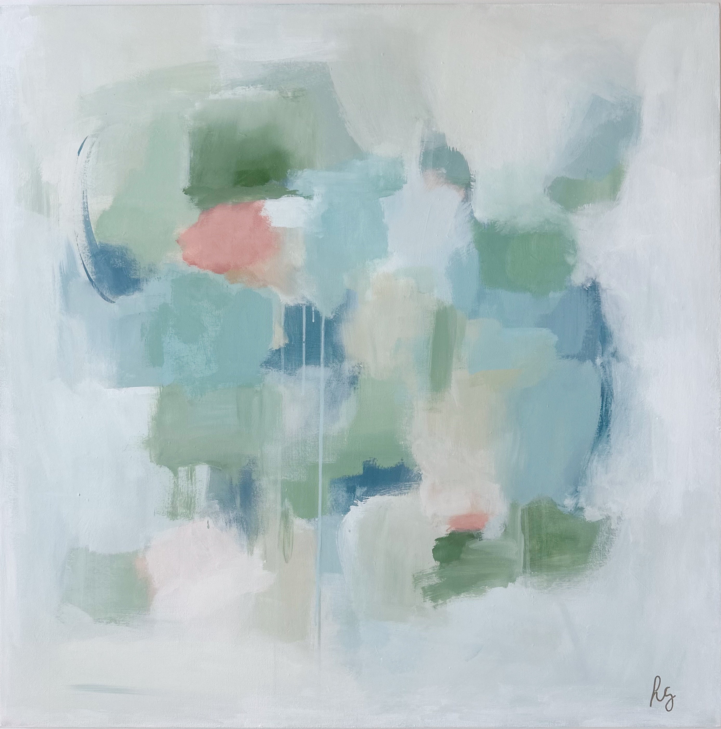 “Full Bloom” - 36” x 36”