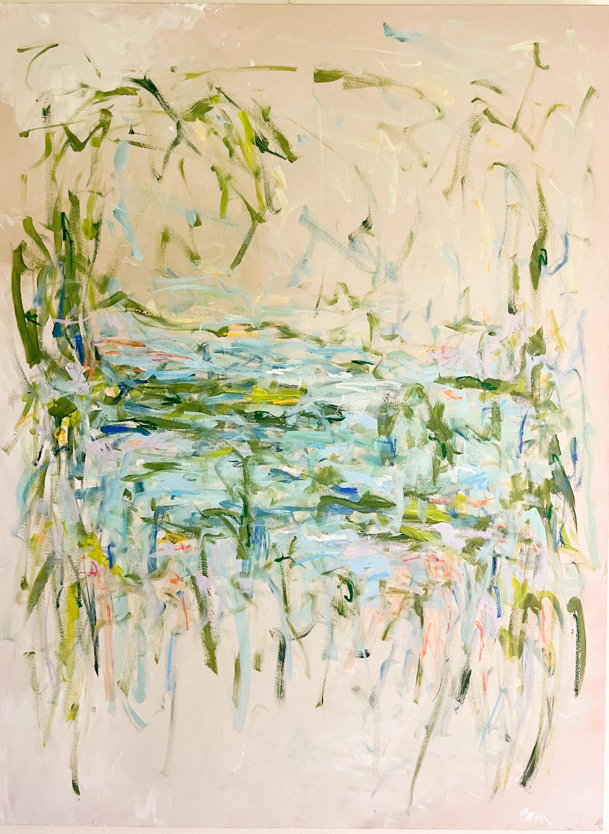 “Côte d’Azur” - 48” x 36”