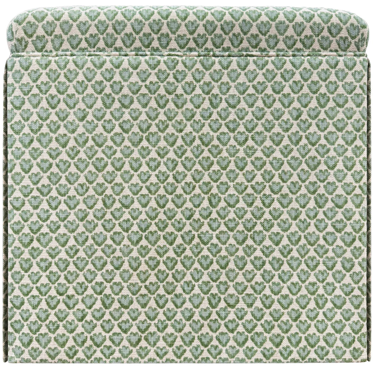 Skirted Ottoman - Sissy Print