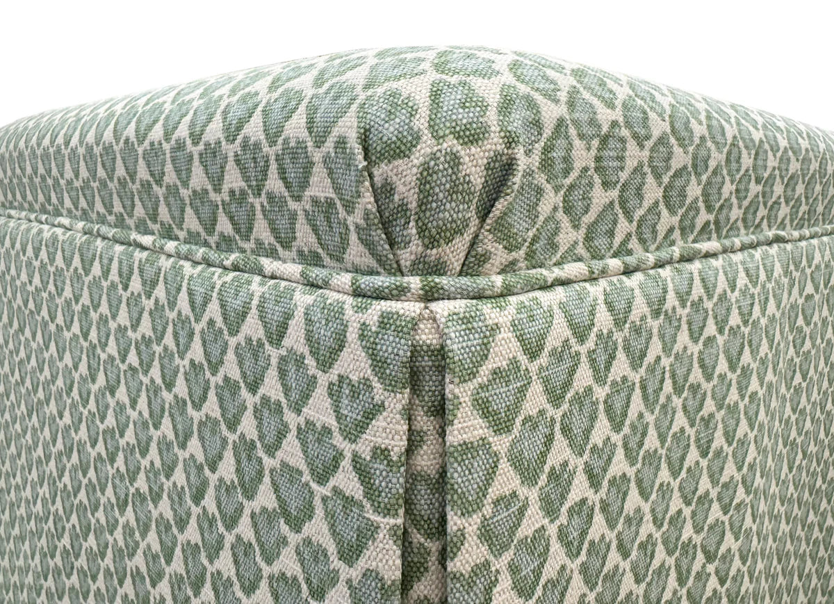 Skirted Ottoman - Sissy Print