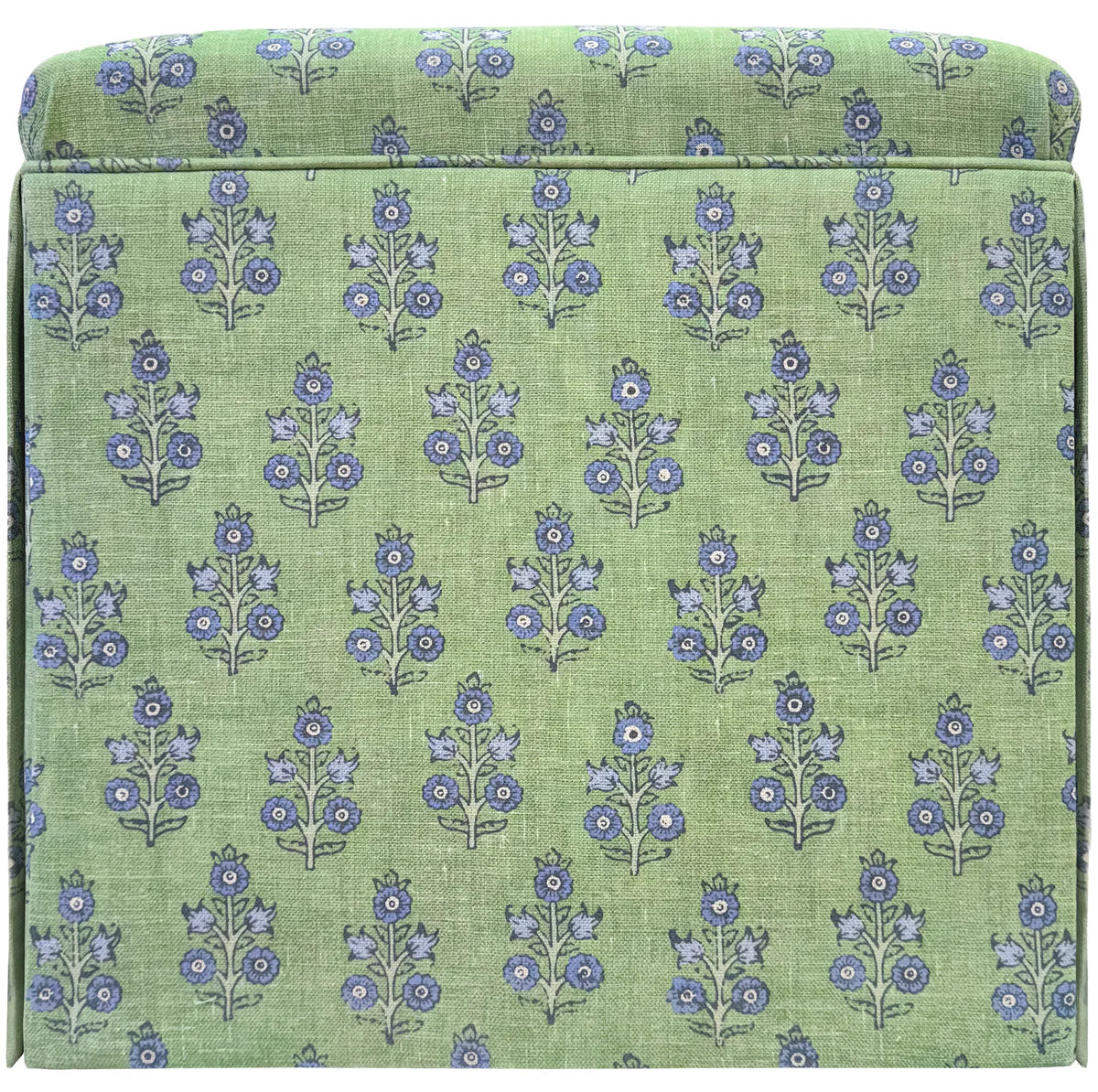 Skirted Ottoman - Poppy Spring by GP&J Baker