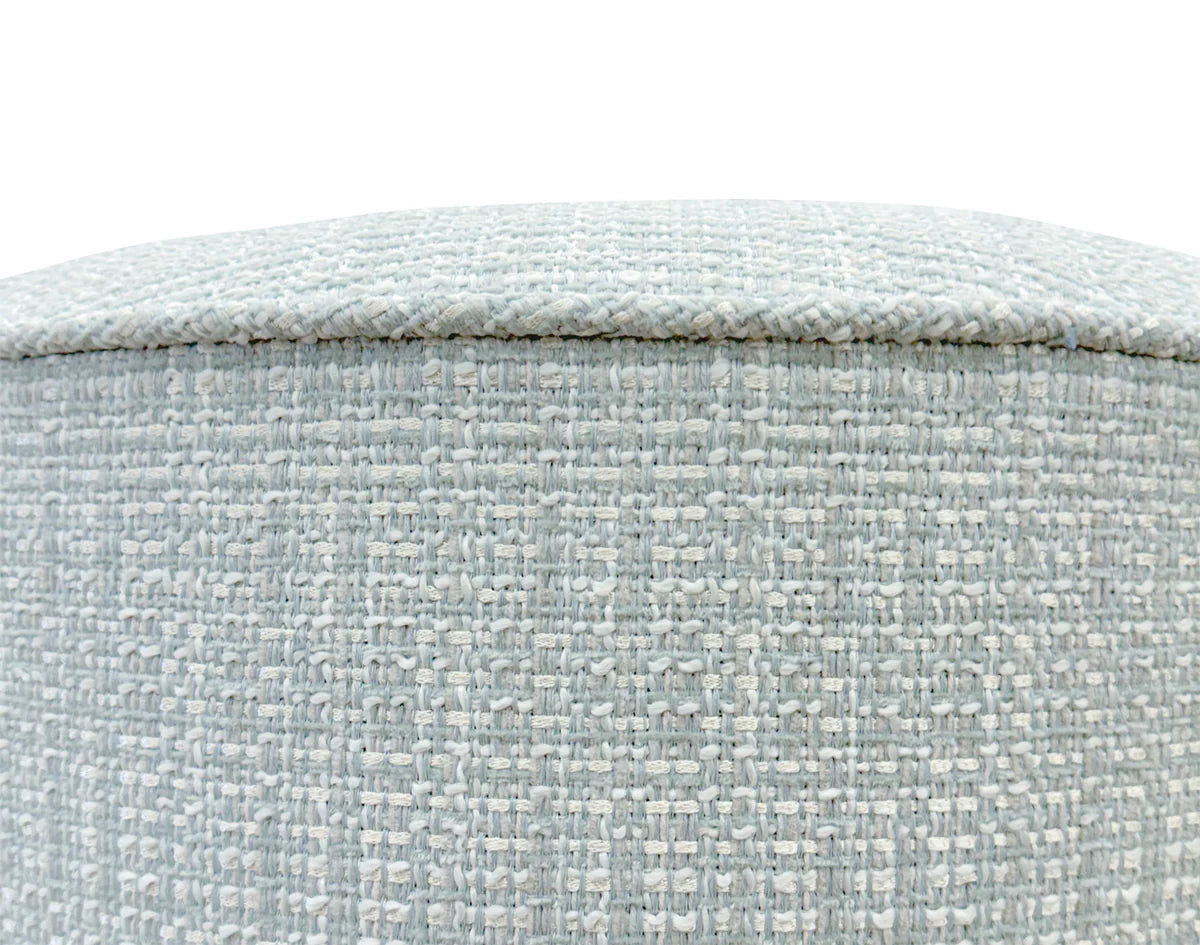 Round Ottoman - Hepburn Tweed