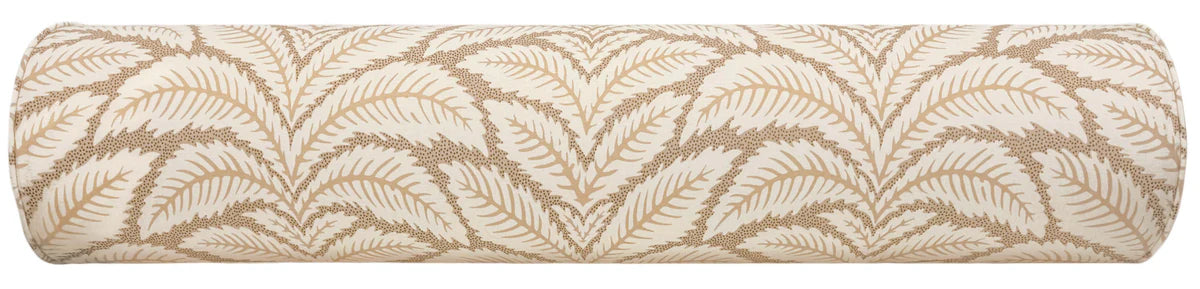 Talavera Beige Bolster - Brunschwig & Fils