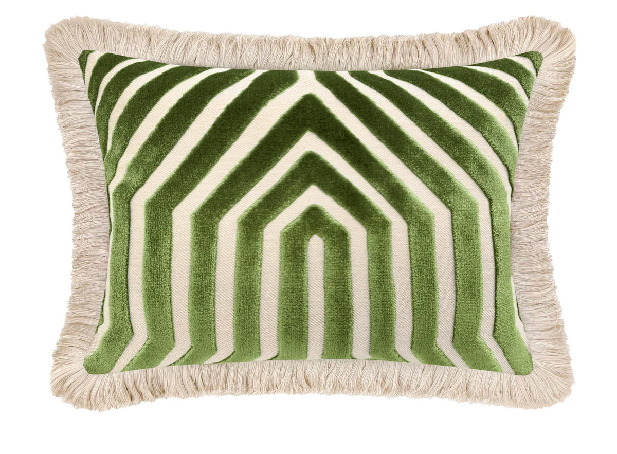 Mini Pillow - Vanderbilt Lettuce - Schumacher