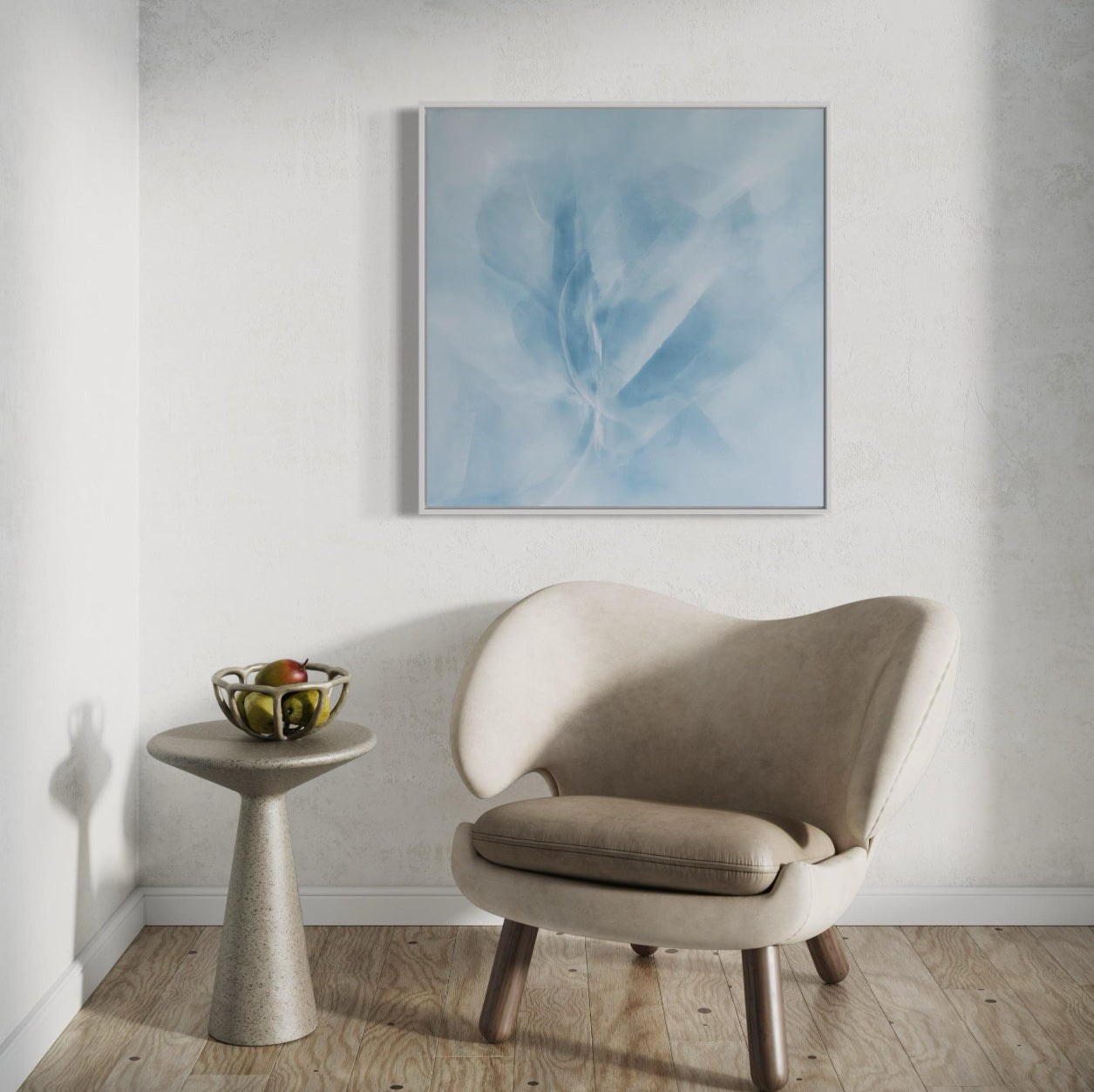”Whispering Blue” - 30” x 30”